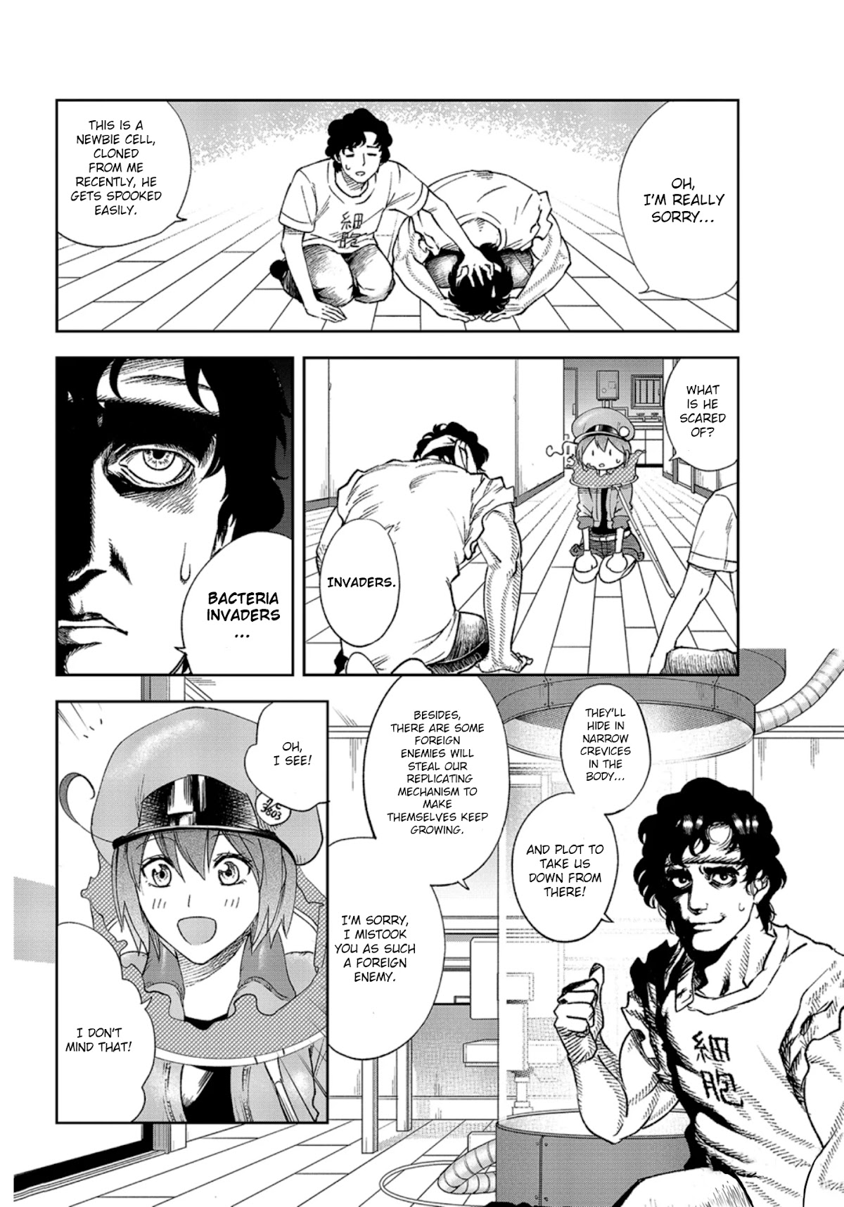 Hataraku Saibou Chapter 29 page 3 - Chapter 29: Novel Coronavirus (Part 1)