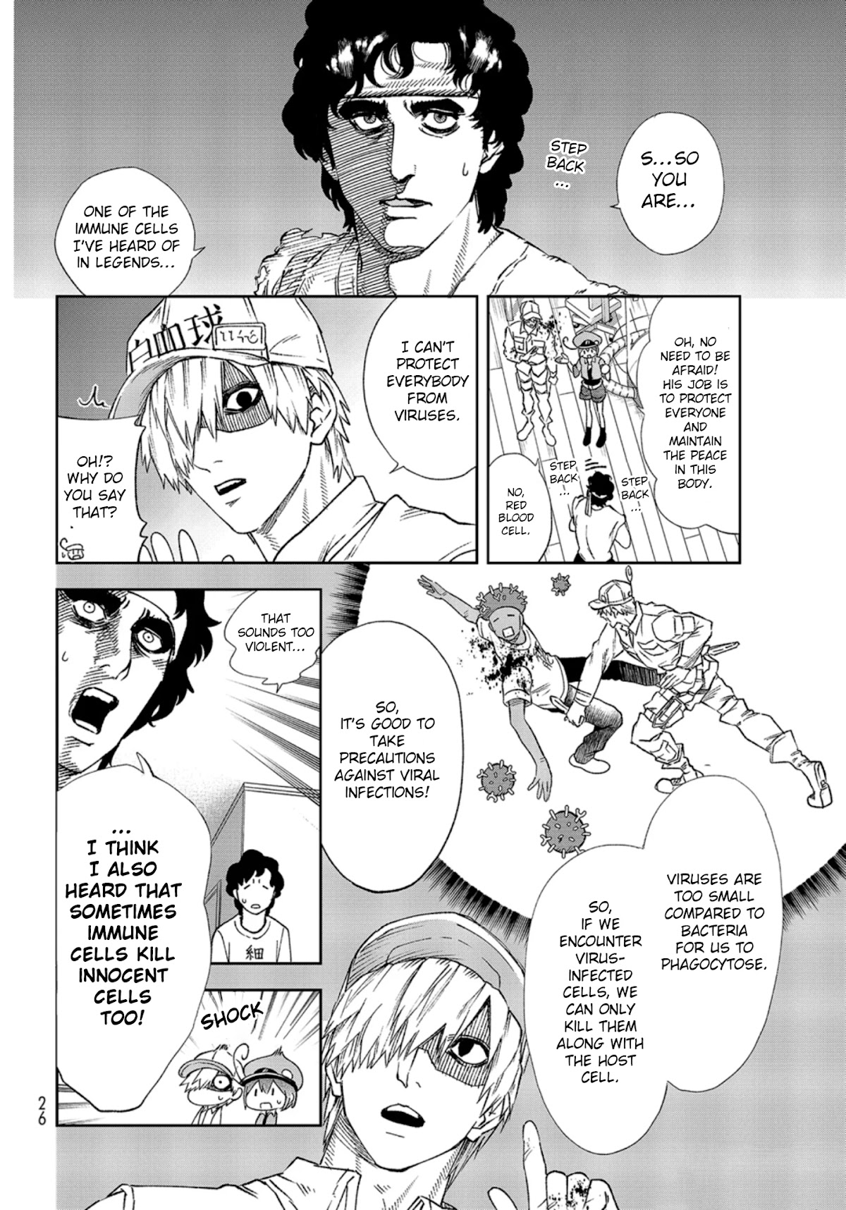Hataraku Saibou Chapter 29 page 5 - Chapter 29: Novel Coronavirus (Part 1)