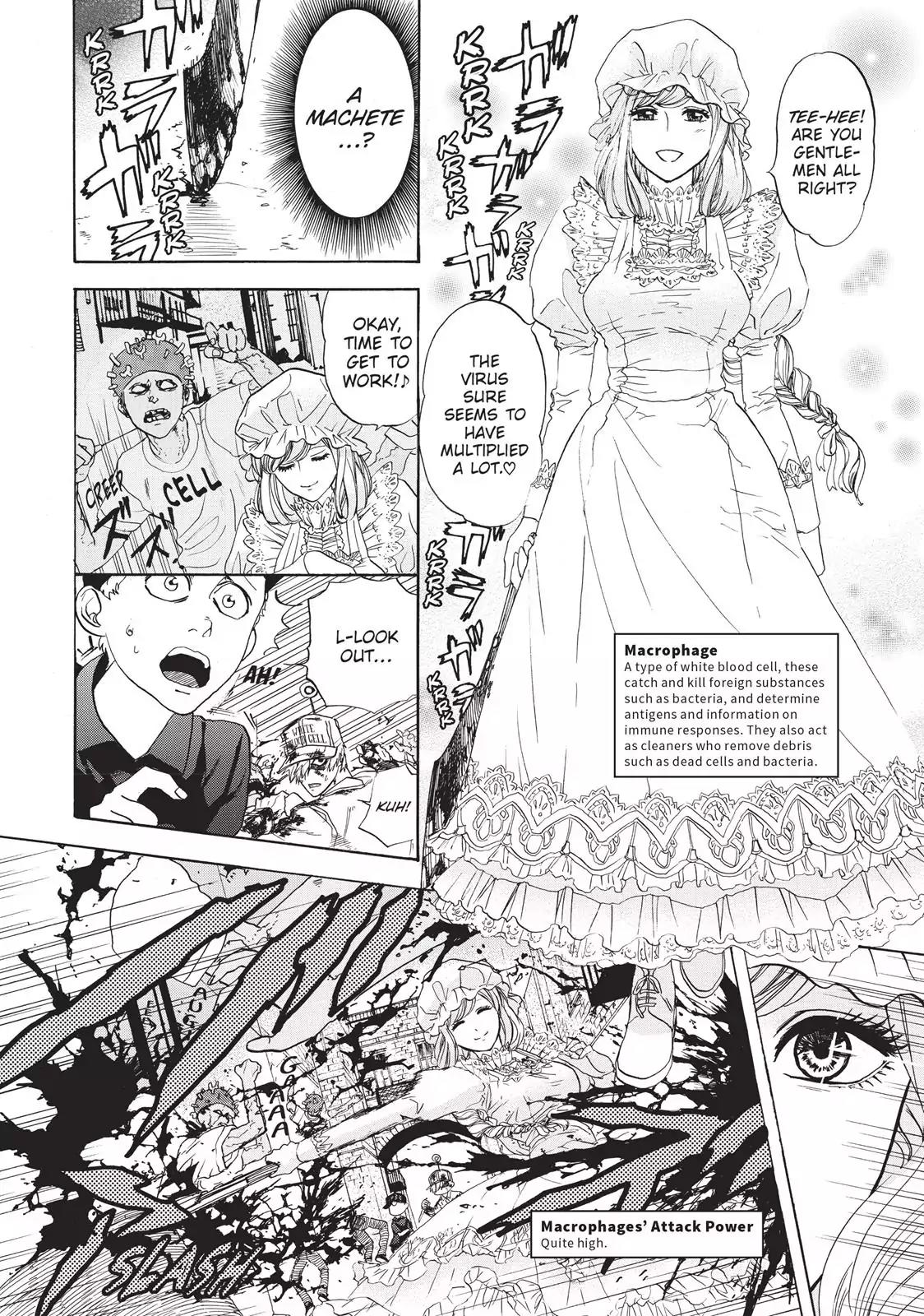 Hataraku Saibou Chapter 3 page 10 - Chapter 3: Influenza
