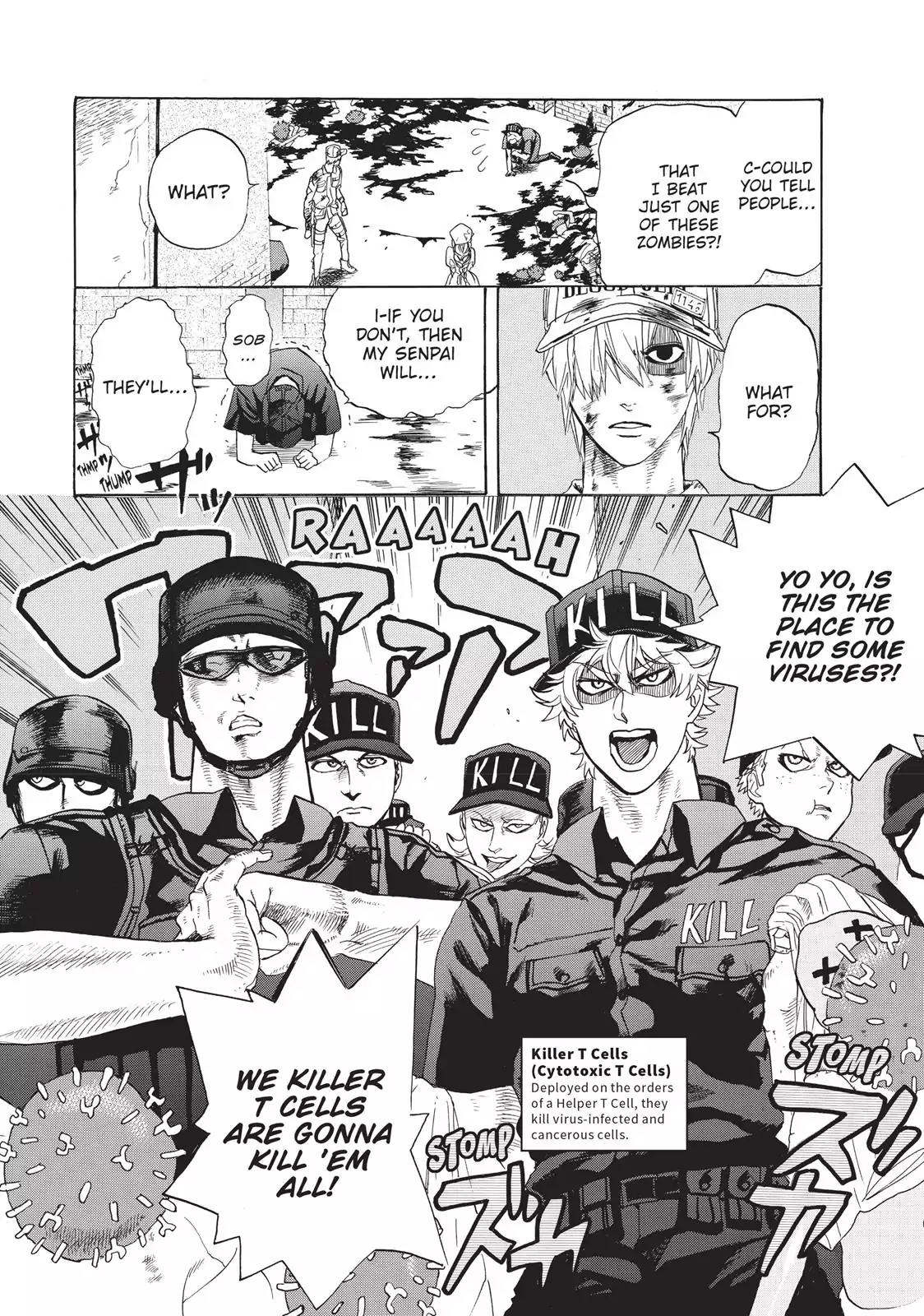 Hataraku Saibou Chapter 3 page 12 - Chapter 3: Influenza