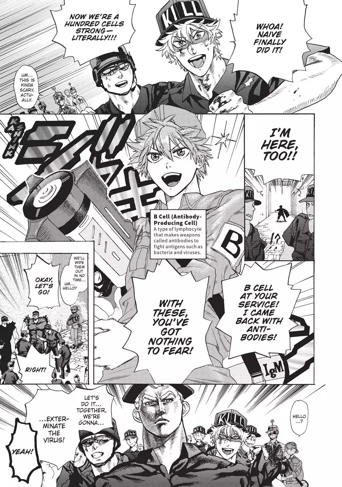 Hataraku Saibou Chapter 3 page 27 - Chapter 3: Influenza