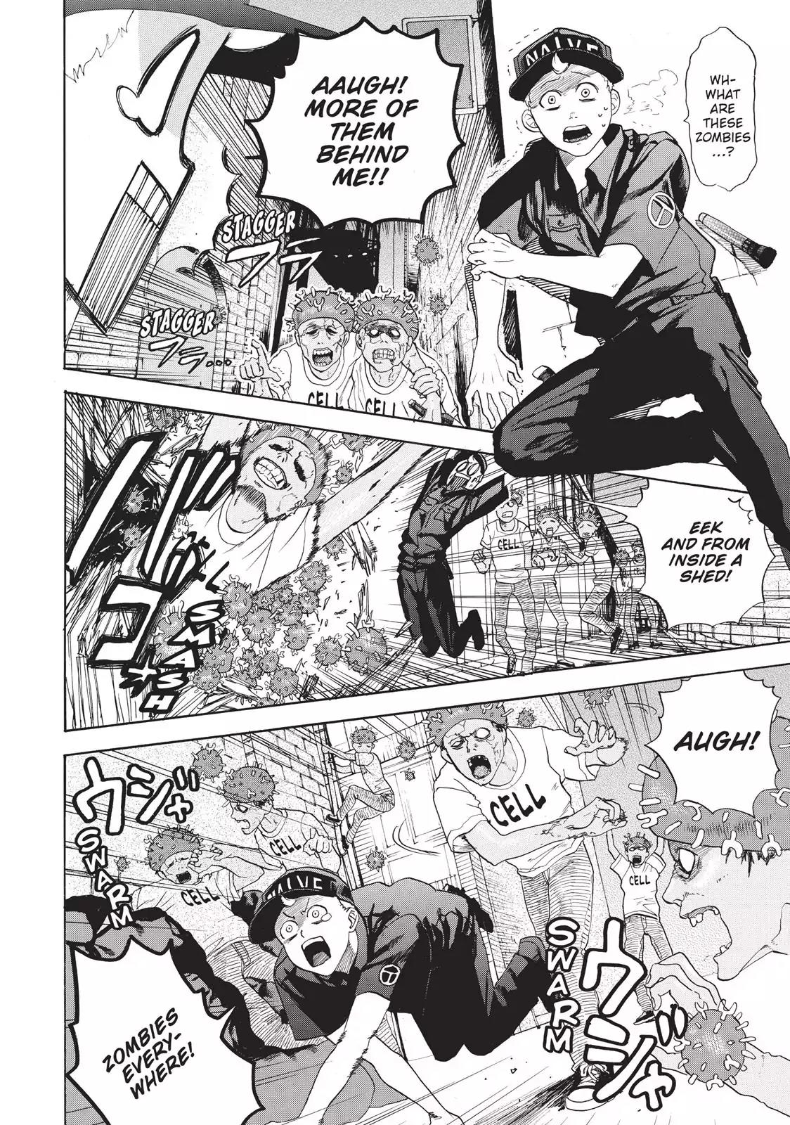Hataraku Saibou Chapter 3 page 4 - Chapter 3: Influenza