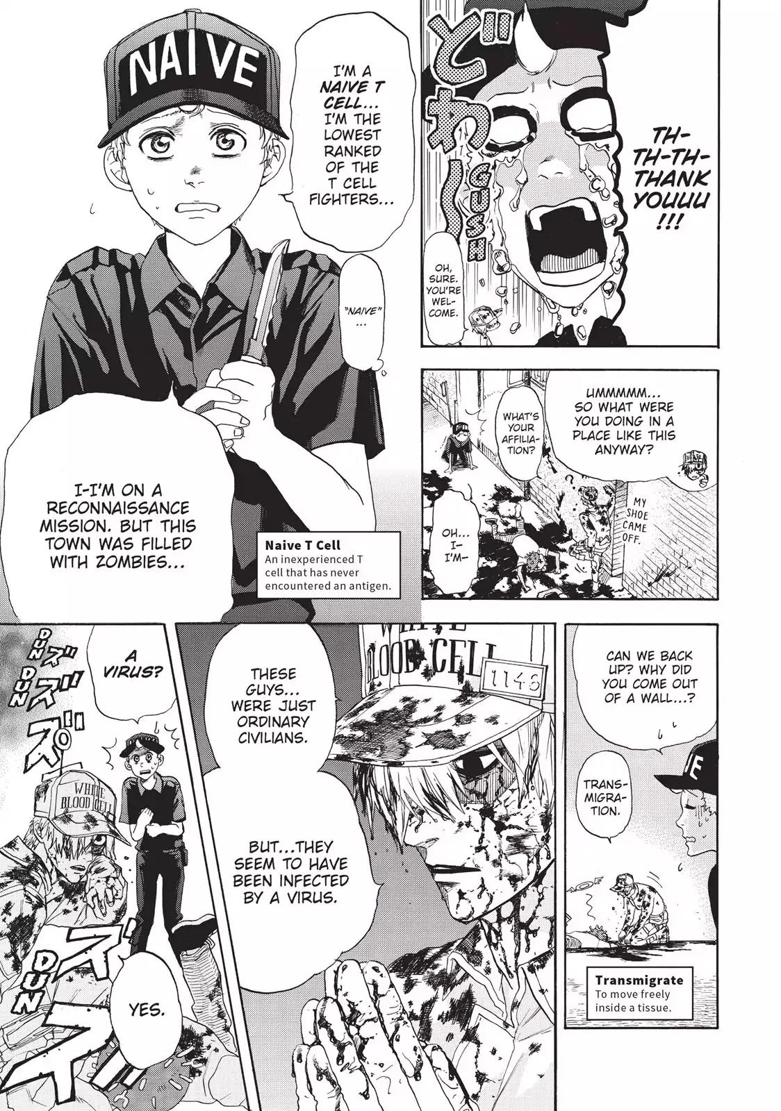 Hataraku Saibou Chapter 3 page 7 - Chapter 3: Influenza