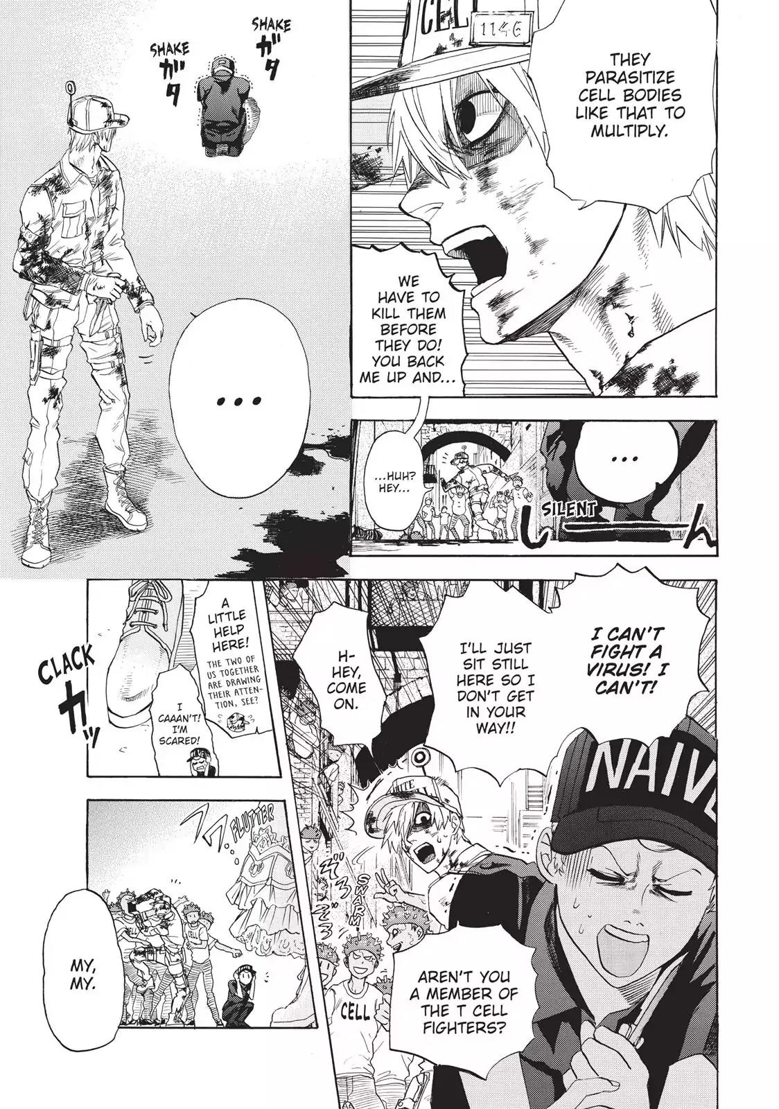 Hataraku Saibou Chapter 3 page 9 - Chapter 3: Influenza