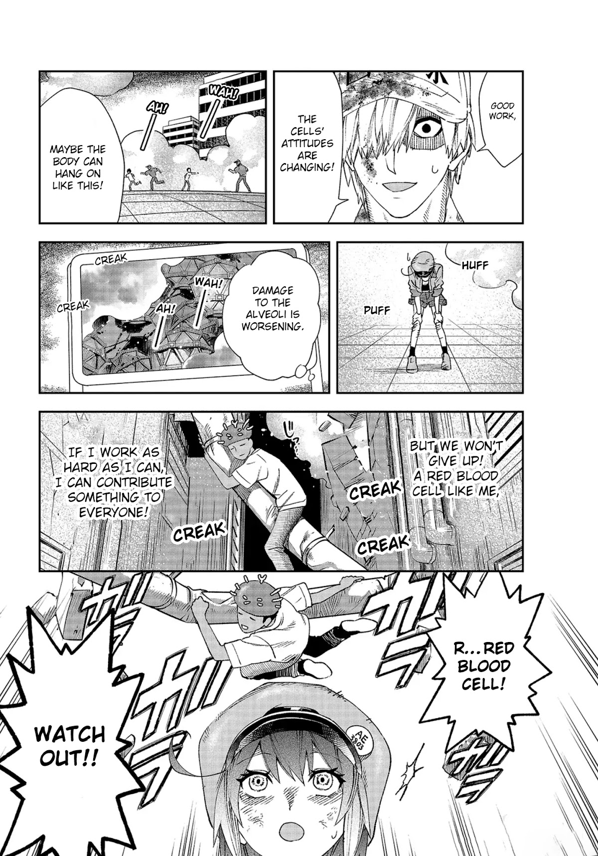 Hataraku Saibou Chapter 30 page 13 - Chapter 30: Novel Coronavirus (Part 2) [END]