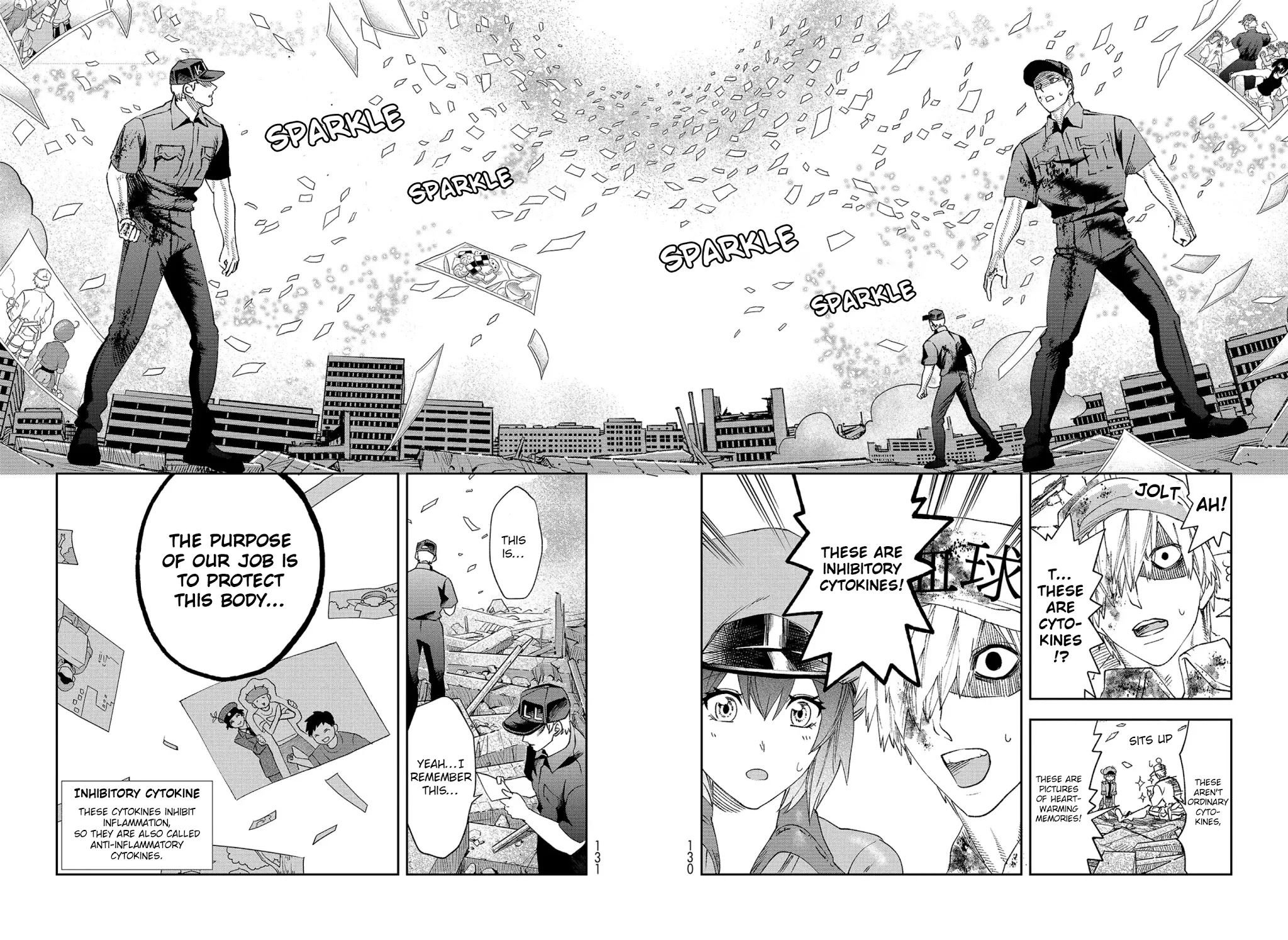 Hataraku Saibou Chapter 30 page 15 - Chapter 30: Novel Coronavirus (Part 2) [END]