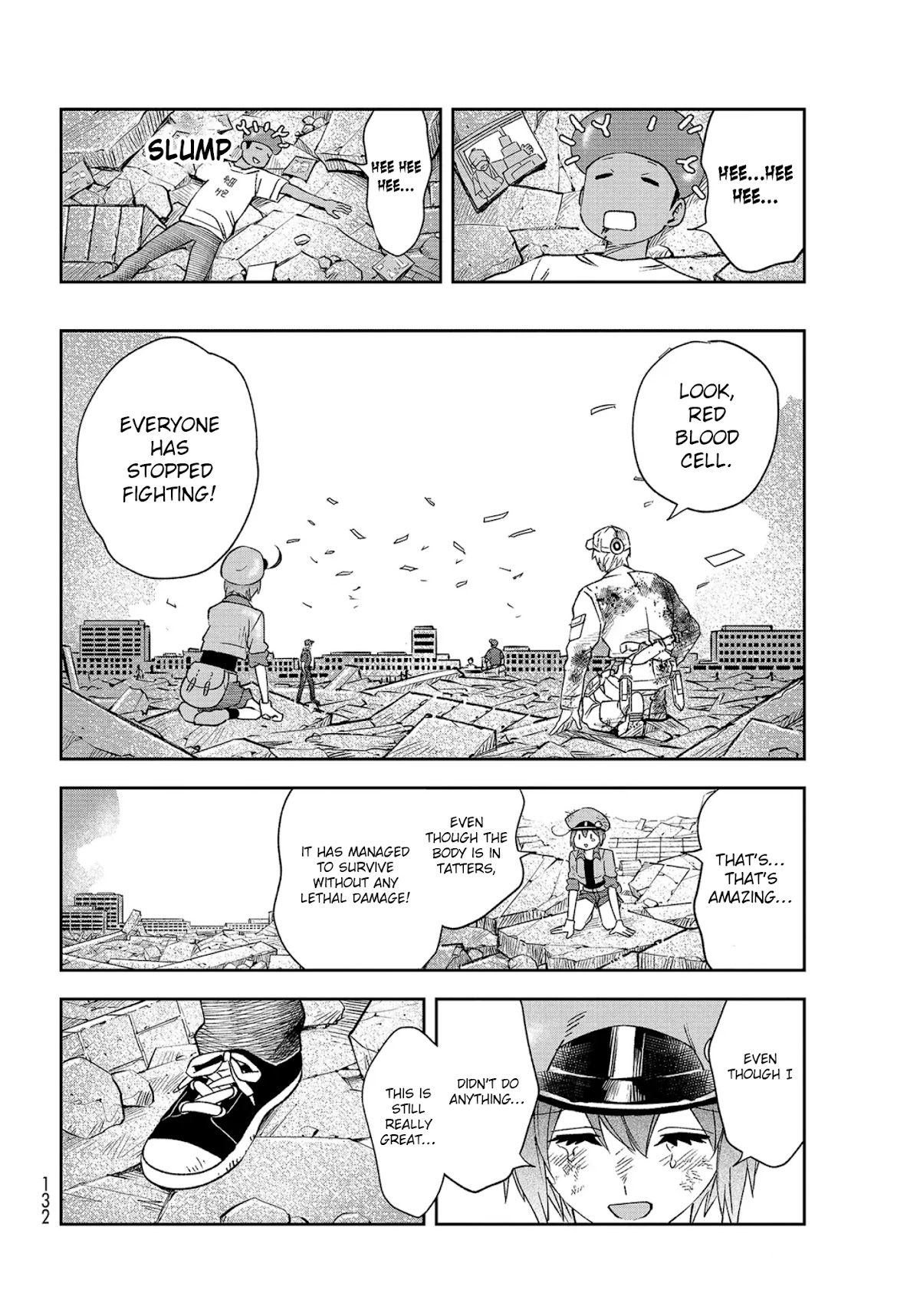Hataraku Saibou Chapter 30 page 16 - Chapter 30: Novel Coronavirus (Part 2) [END]