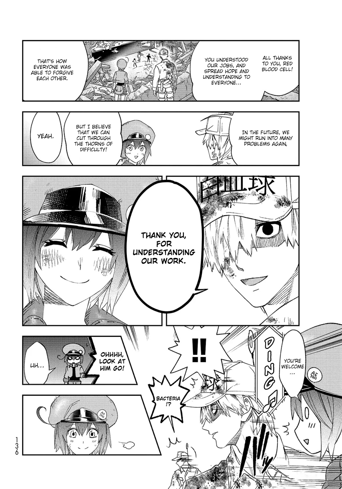 Hataraku Saibou Chapter 30 page 20 - Chapter 30: Novel Coronavirus (Part 2) [END]
