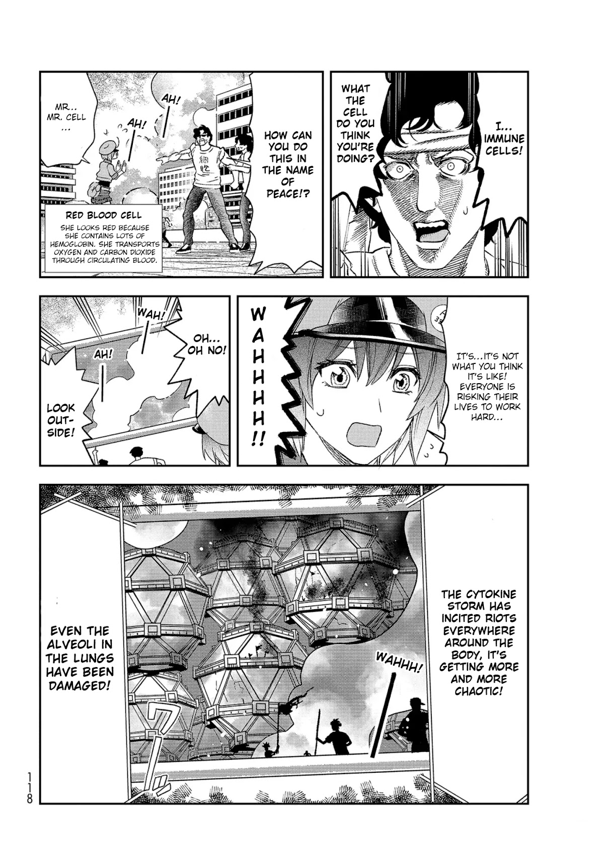 Hataraku Saibou Chapter 30 page 3 - Chapter 30: Novel Coronavirus (Part 2) [END]