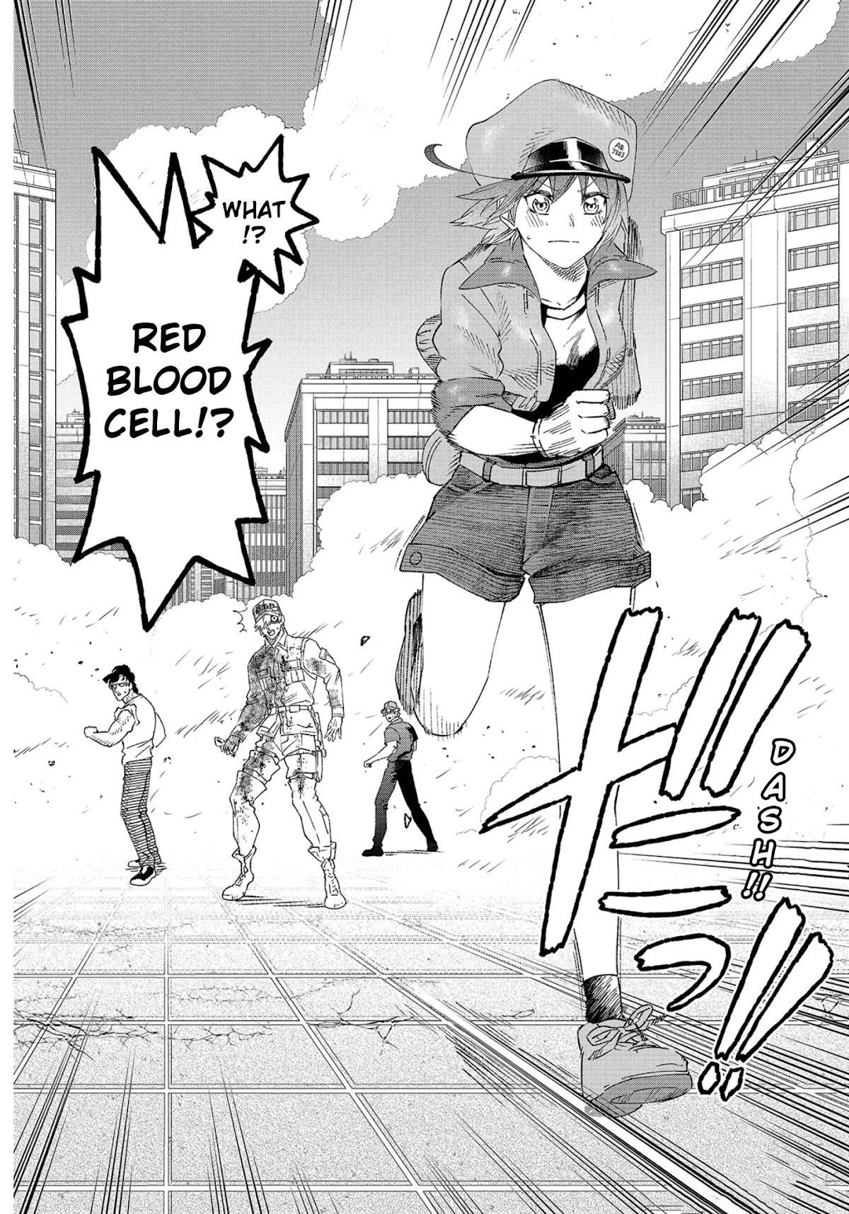 Hataraku Saibou Chapter 30 page 5 - Chapter 30: Novel Coronavirus (Part 2) [END]