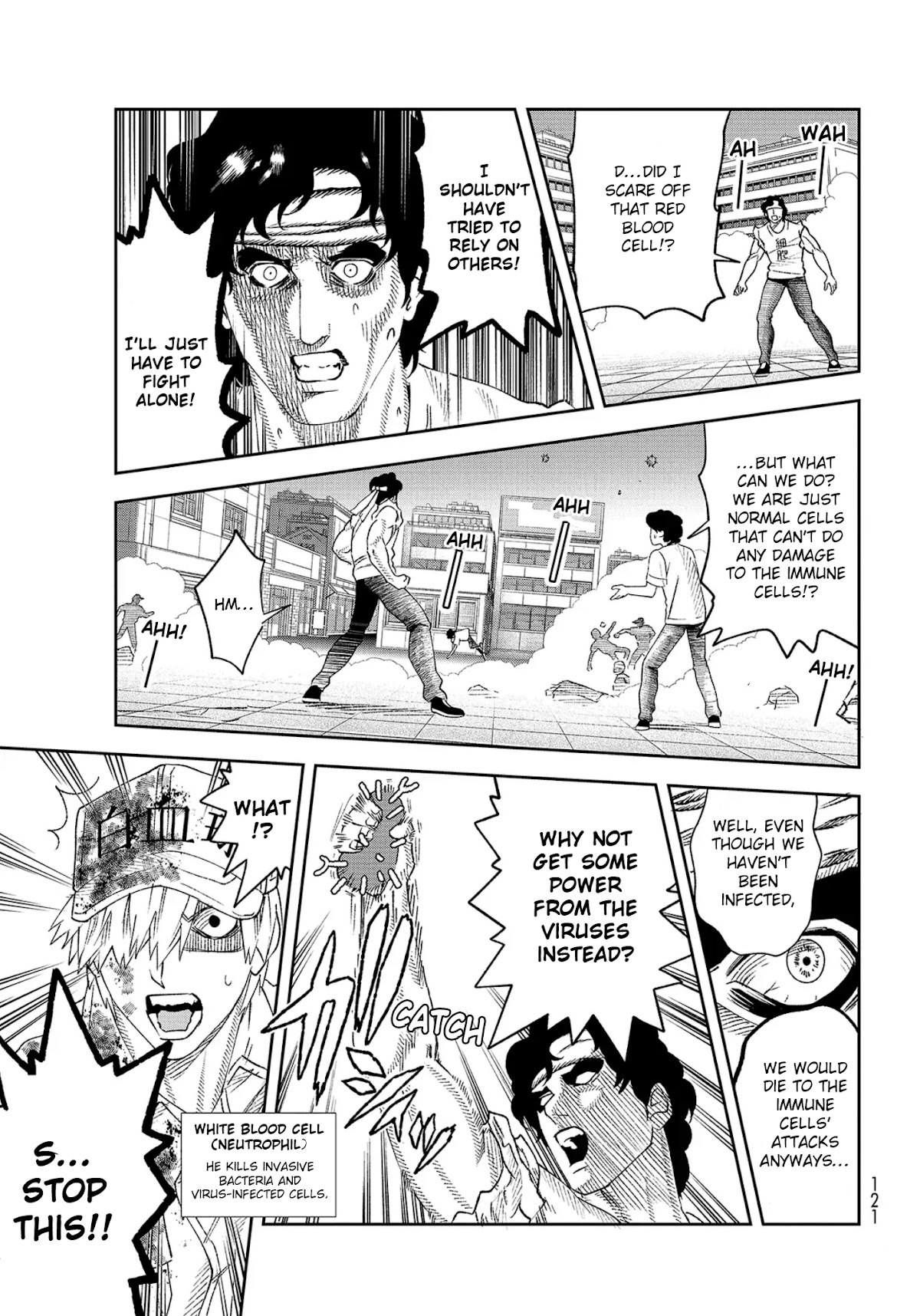 Hataraku Saibou Chapter 30 page 6 - Chapter 30: Novel Coronavirus (Part 2) [END]
