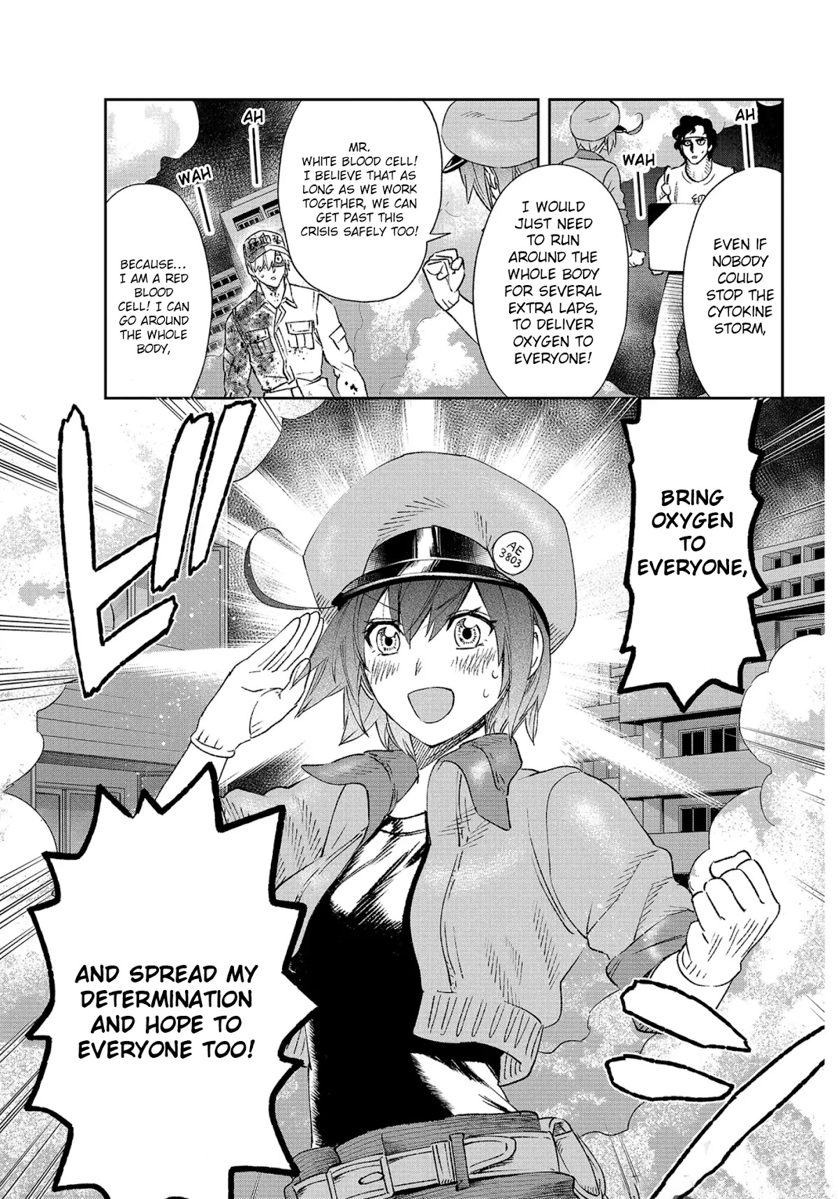 Hataraku Saibou Chapter 30 page 8 - Chapter 30: Novel Coronavirus (Part 2) [END]