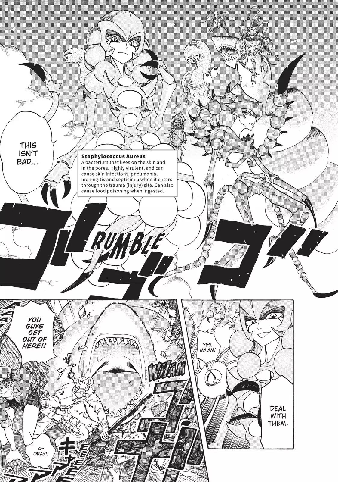 Hataraku Saibou Chapter 4 page 11 - Chapter 4: Scrape Wound