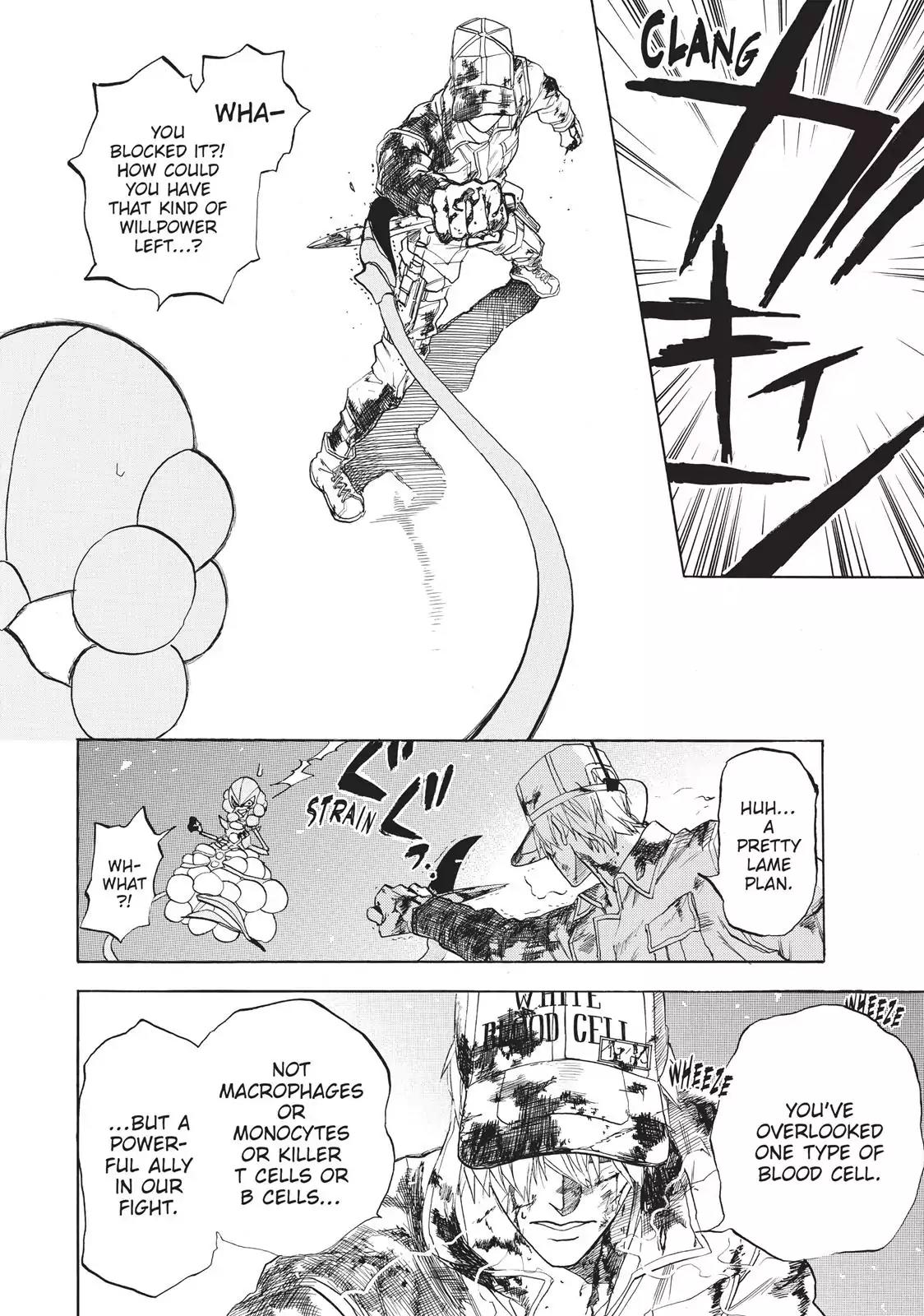 Hataraku Saibou Chapter 4 page 24 - Chapter 4: Scrape Wound