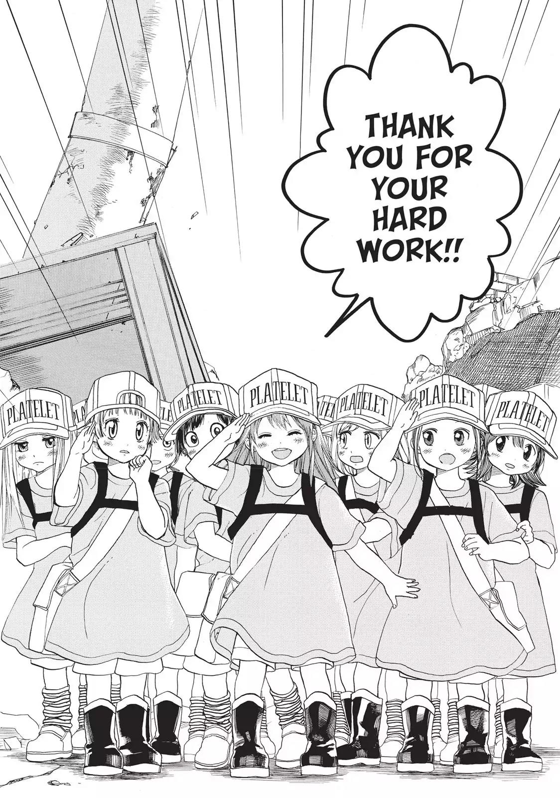 Hataraku Saibou Chapter 4 page 26 - Chapter 4: Scrape Wound