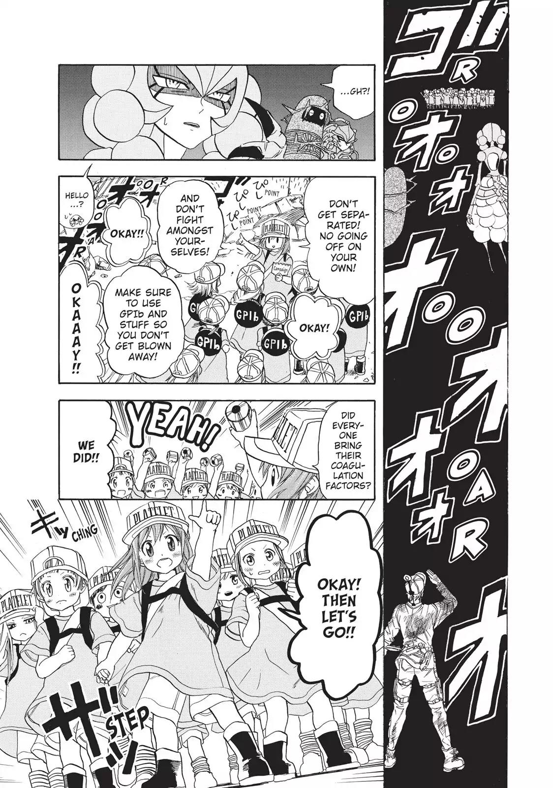 Hataraku Saibou Chapter 4 page 27 - Chapter 4: Scrape Wound