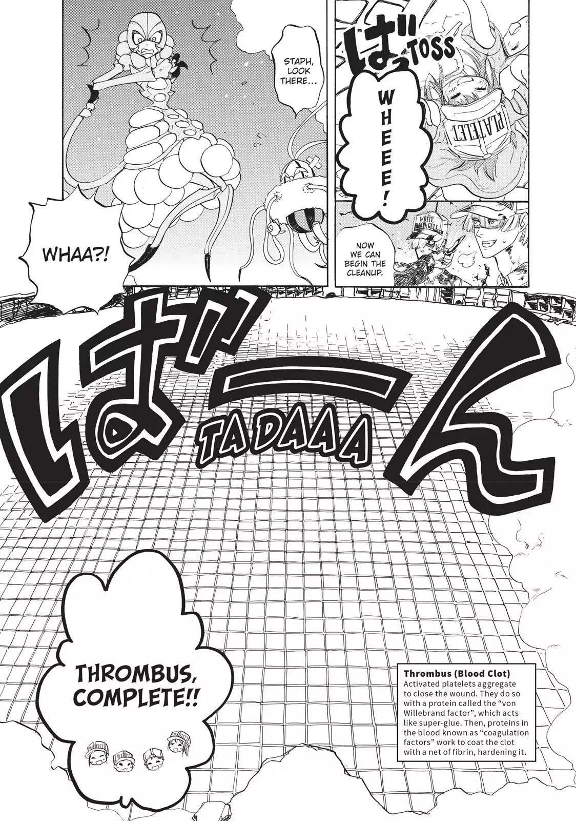 Hataraku Saibou Chapter 4 page 29 - Chapter 4: Scrape Wound