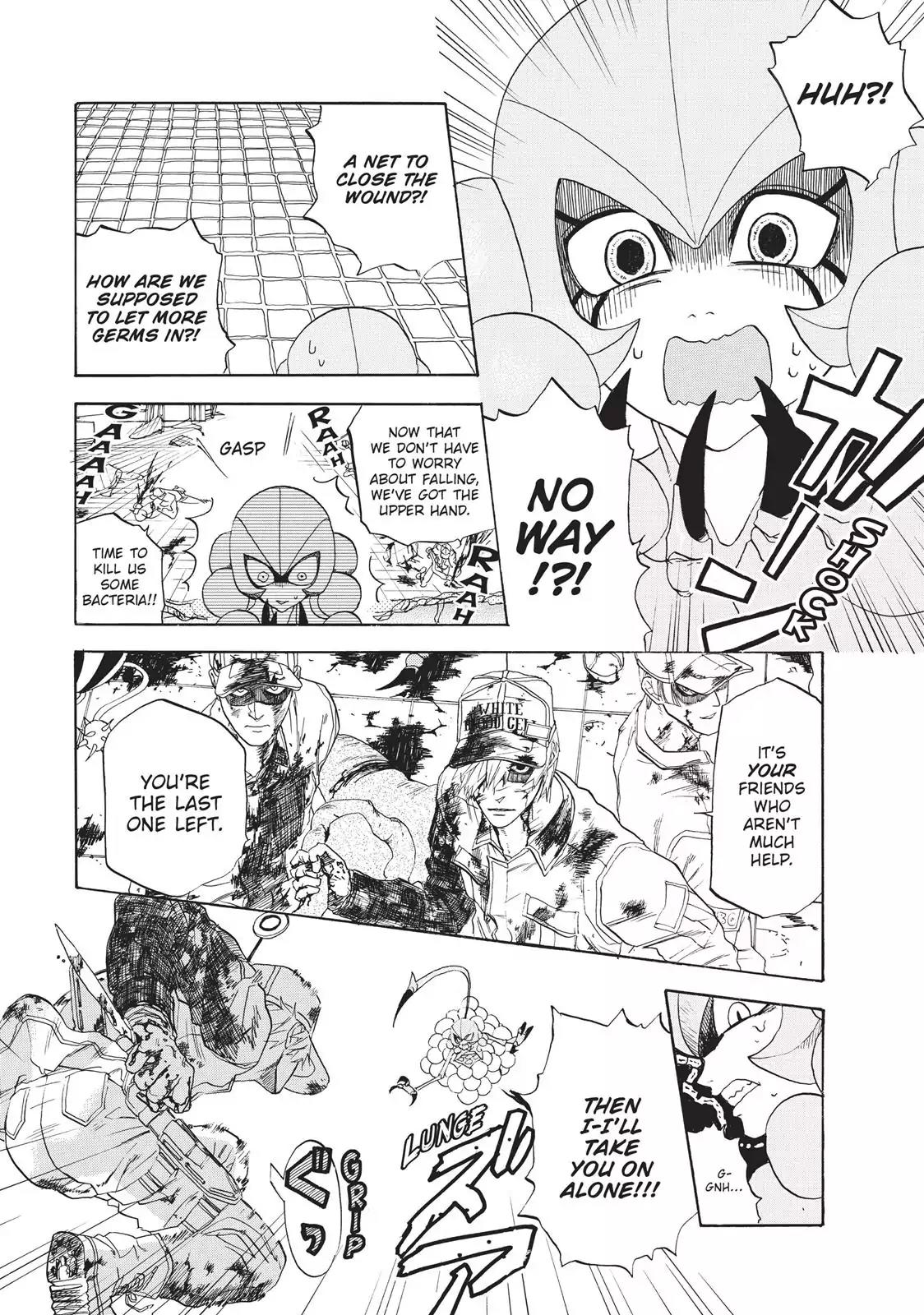 Hataraku Saibou Chapter 4 page 30 - Chapter 4: Scrape Wound