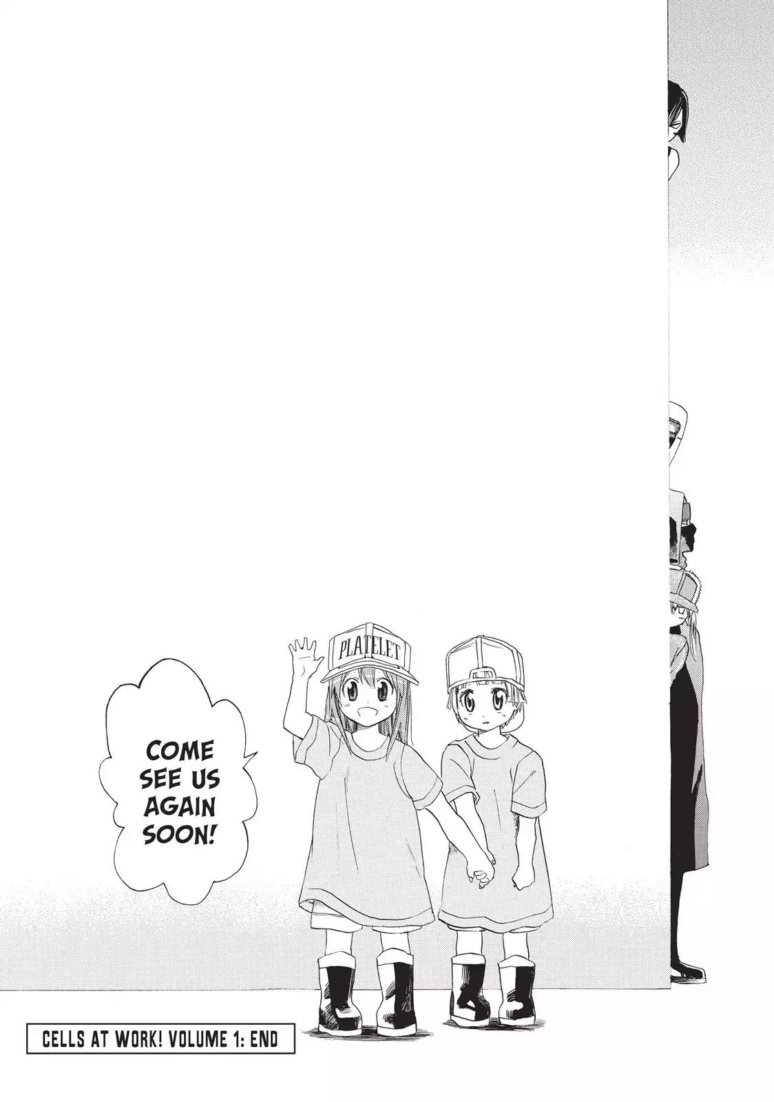 Hataraku Saibou Chapter 4 page 37 - Chapter 4: Scrape Wound