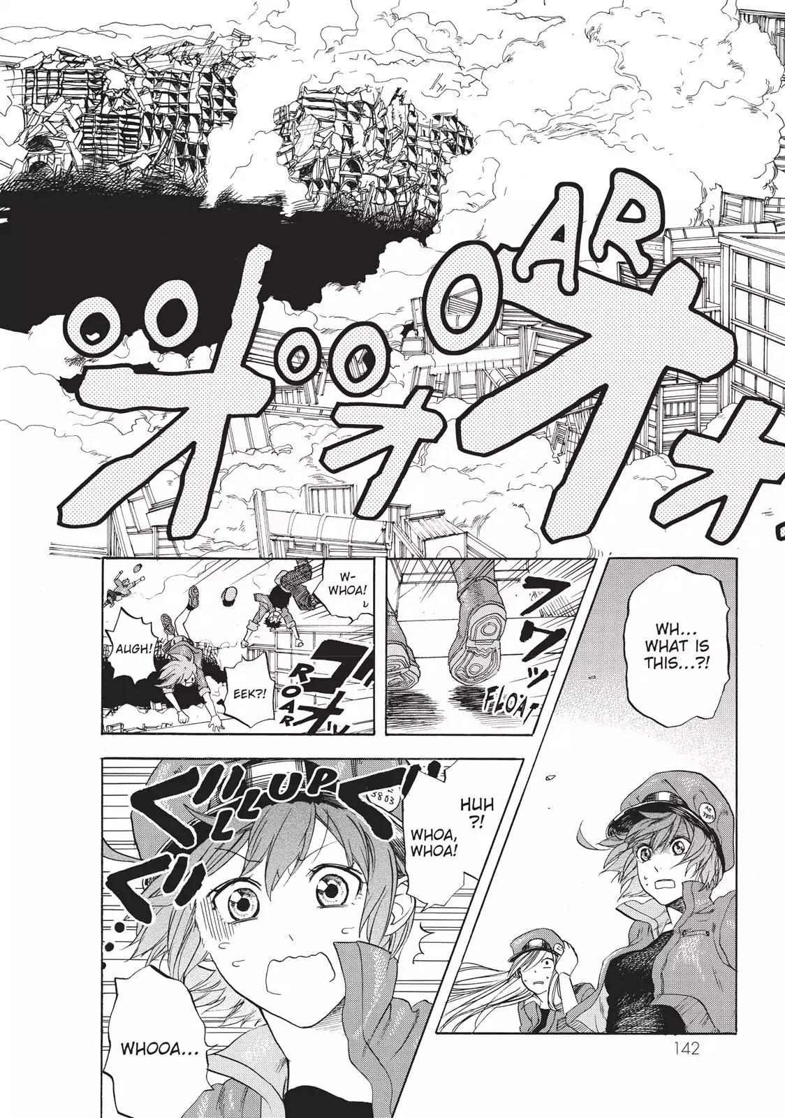 Hataraku Saibou Chapter 4 page 6 - Chapter 4: Scrape Wound