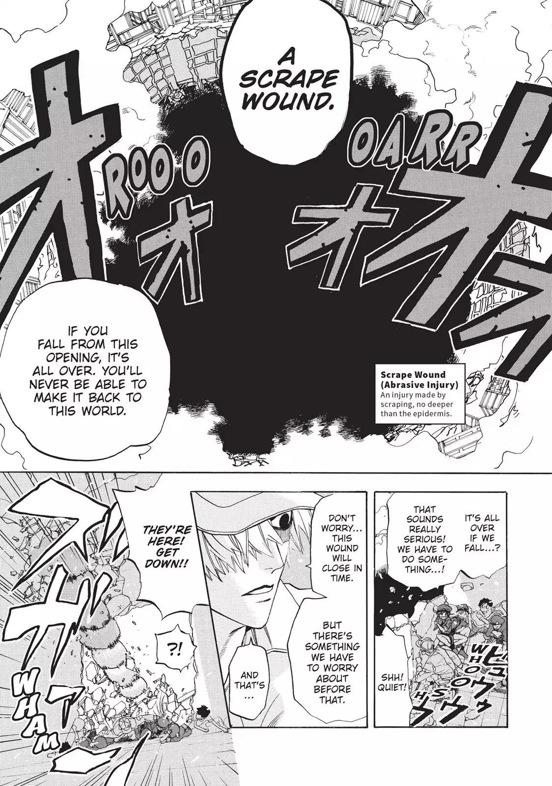 Hataraku Saibou Chapter 4 page 9 - Chapter 4: Scrape Wound