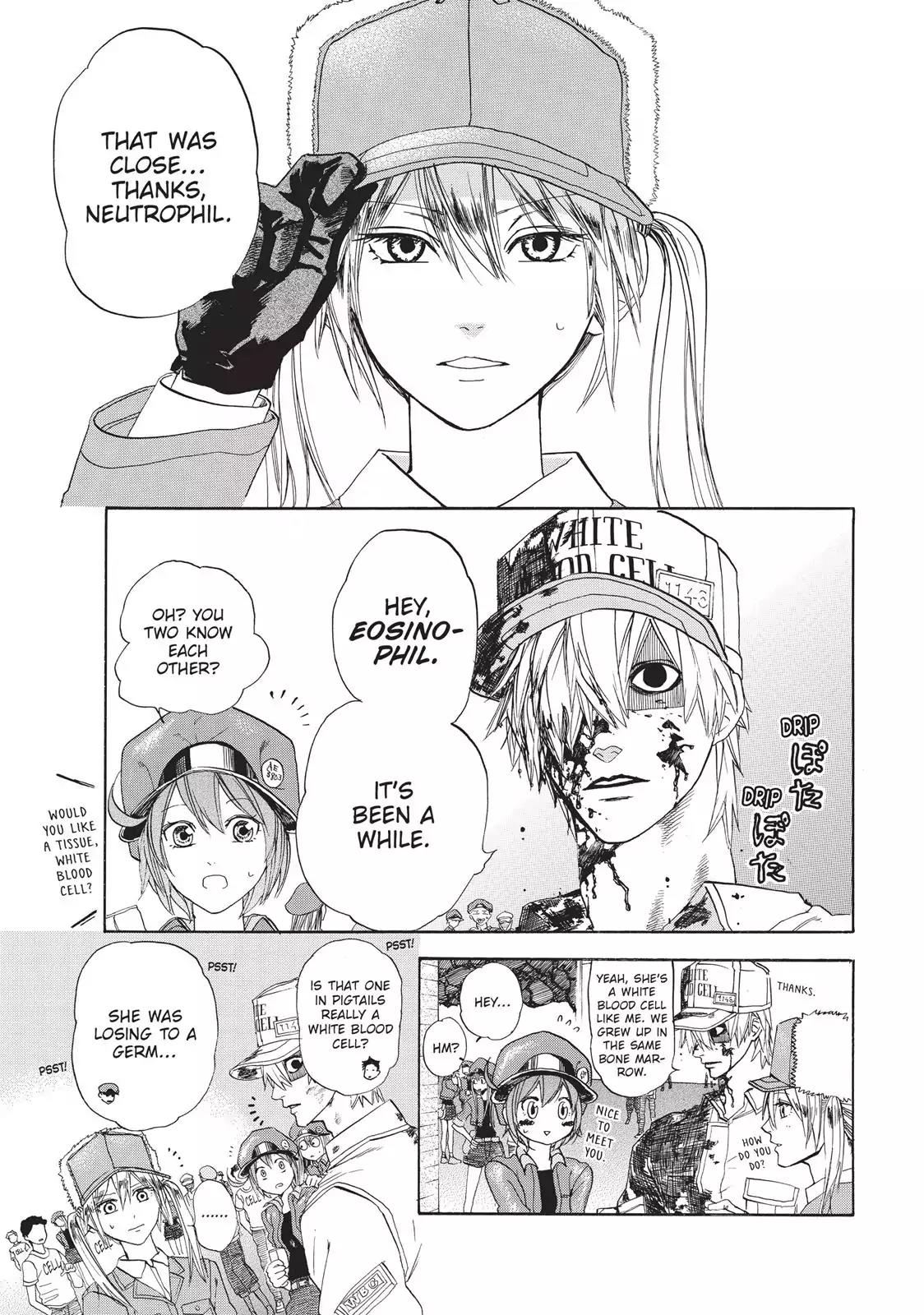 Hataraku Saibou Chapter 5 page 10 - Chapter 5: Food Poisoning