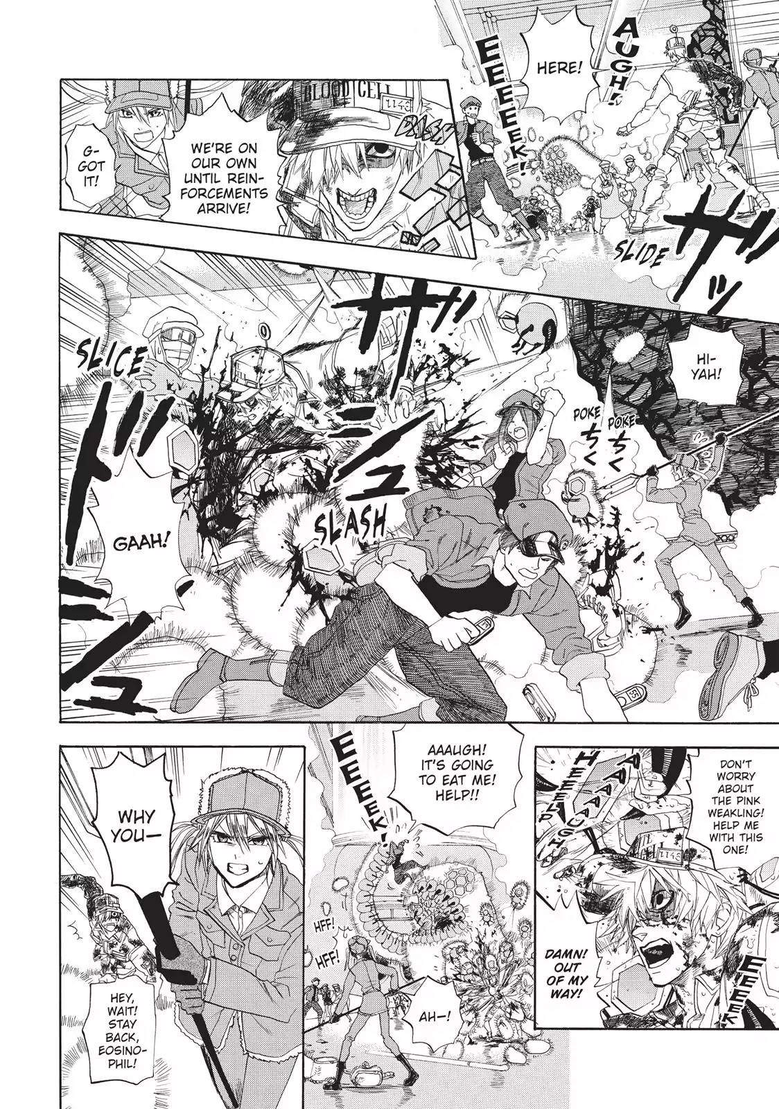 Hataraku Saibou Chapter 5 page 15 - Chapter 5: Food Poisoning