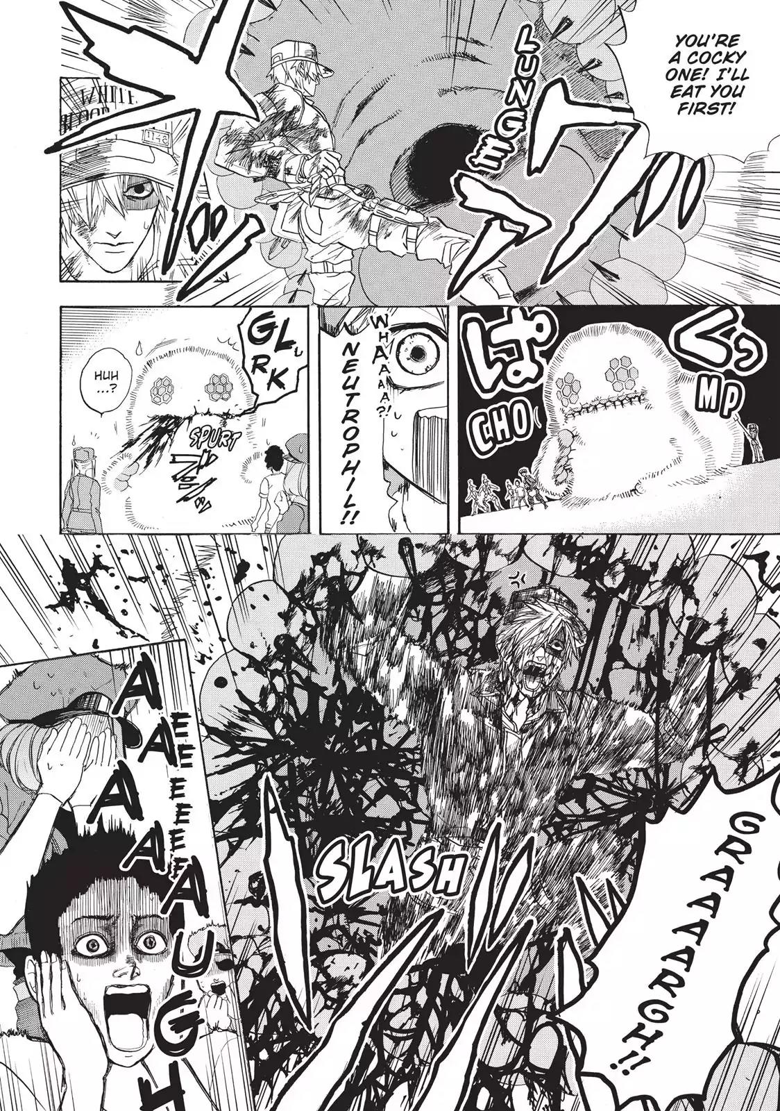Hataraku Saibou Chapter 5 page 17 - Chapter 5: Food Poisoning