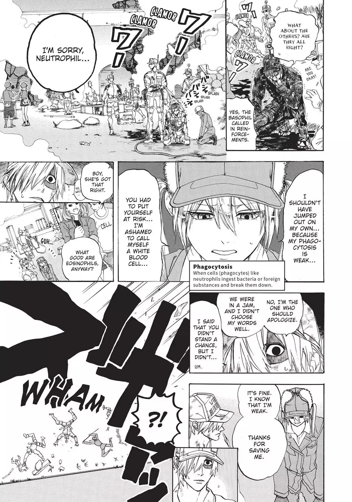 Hataraku Saibou Chapter 5 page 18 - Chapter 5: Food Poisoning