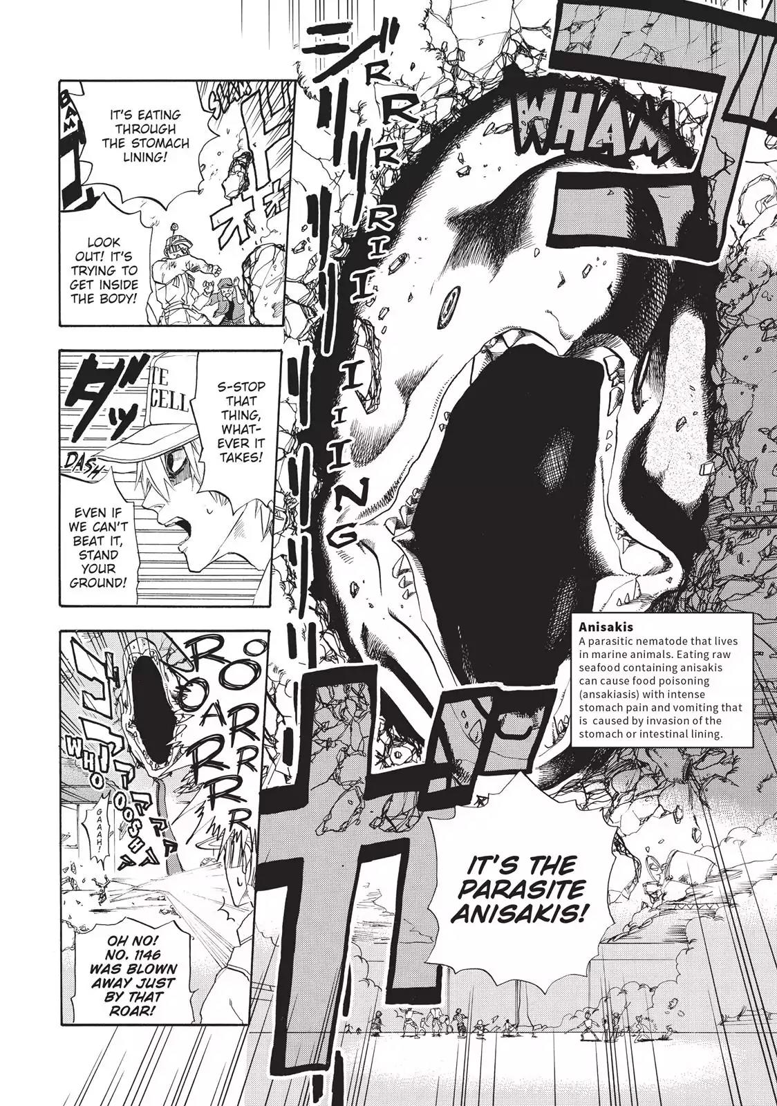 Hataraku Saibou Chapter 5 page 21 - Chapter 5: Food Poisoning