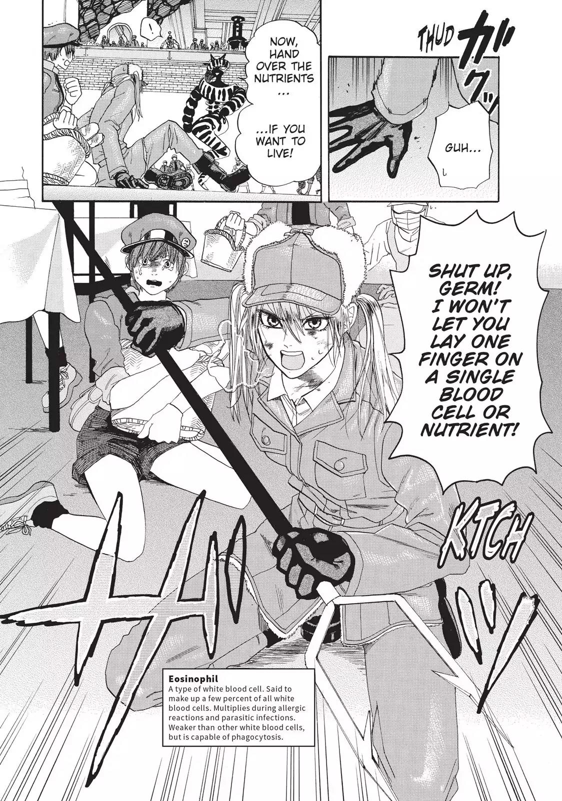 Hataraku Saibou Chapter 5 page 7 - Chapter 5: Food Poisoning