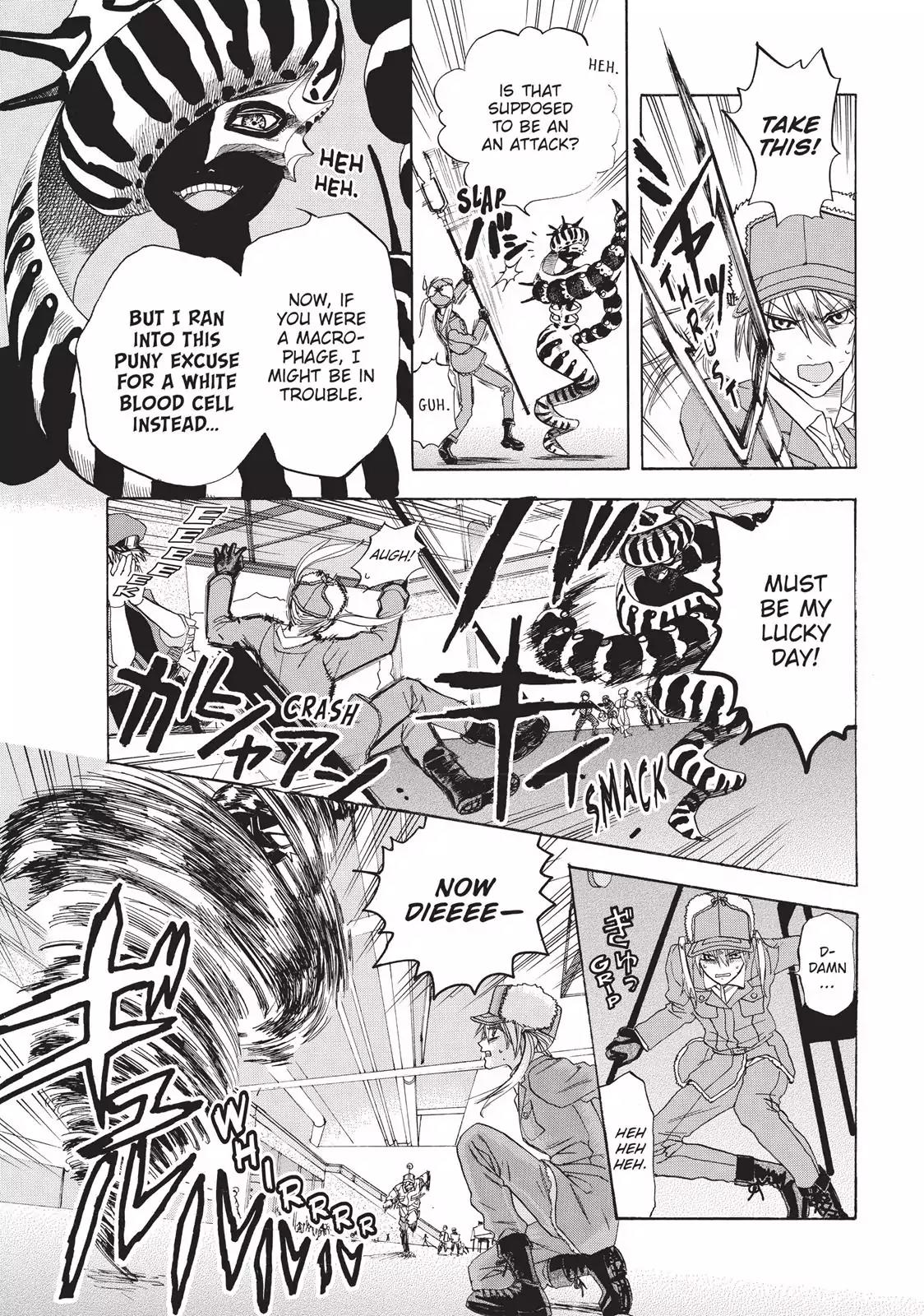 Hataraku Saibou Chapter 5 page 8 - Chapter 5: Food Poisoning