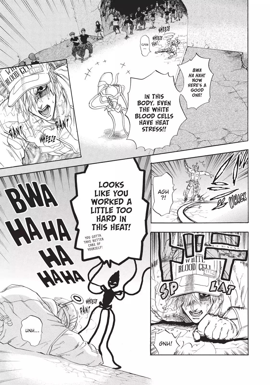 Hataraku Saibou Chapter 6 page 17 - Chapter 6: Heat Stress