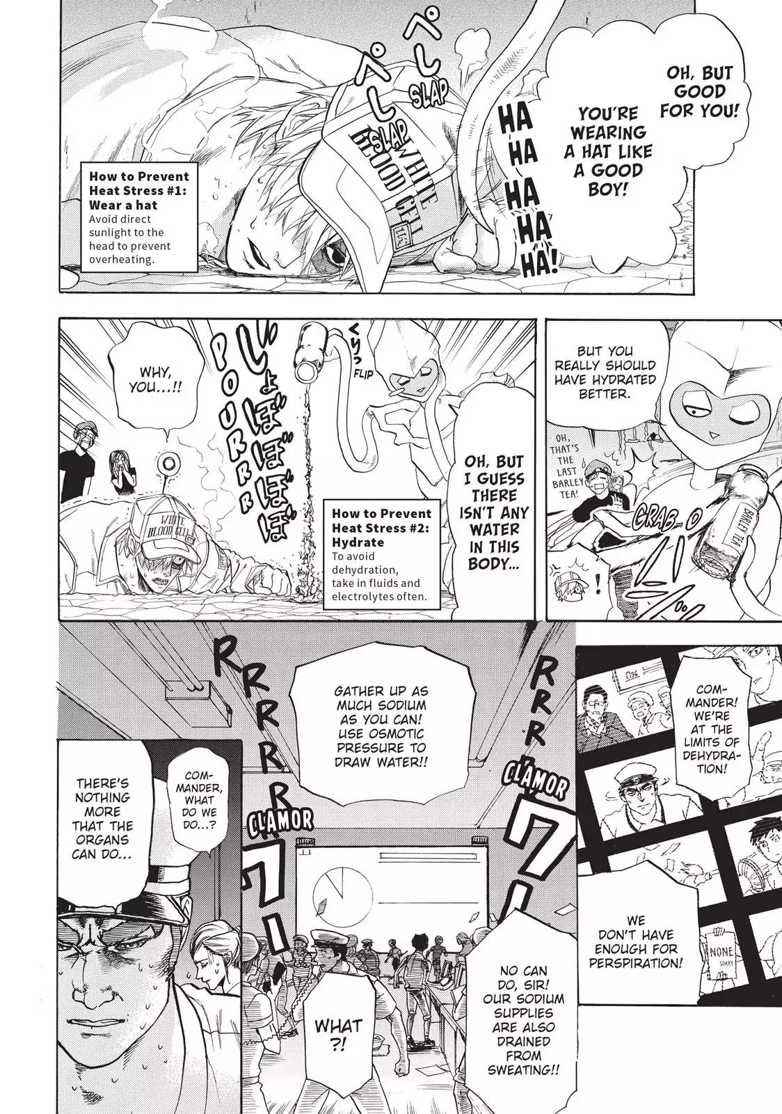 Hataraku Saibou Chapter 6 page 18 - Chapter 6: Heat Stress