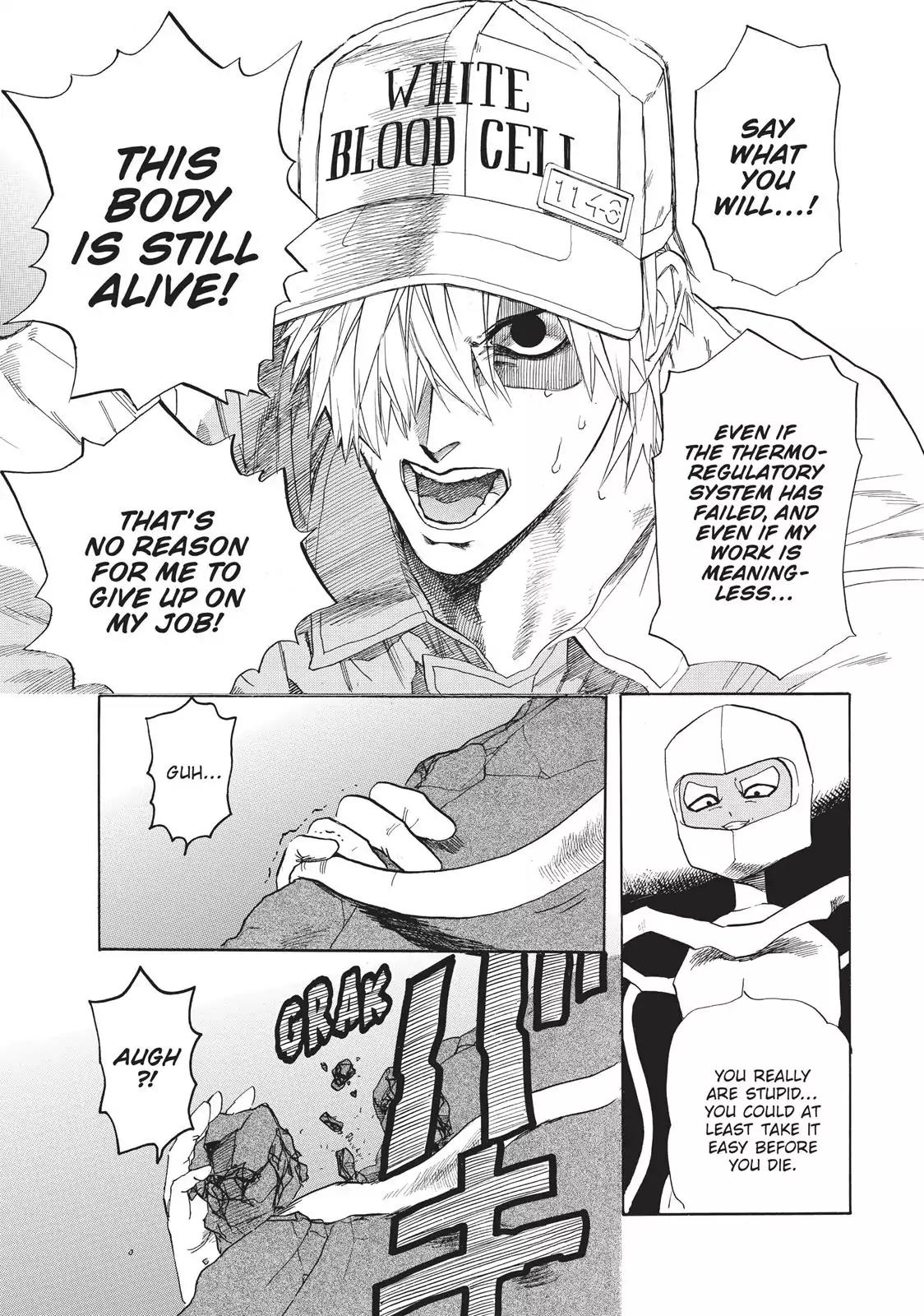 Hataraku Saibou Chapter 6 page 21 - Chapter 6: Heat Stress