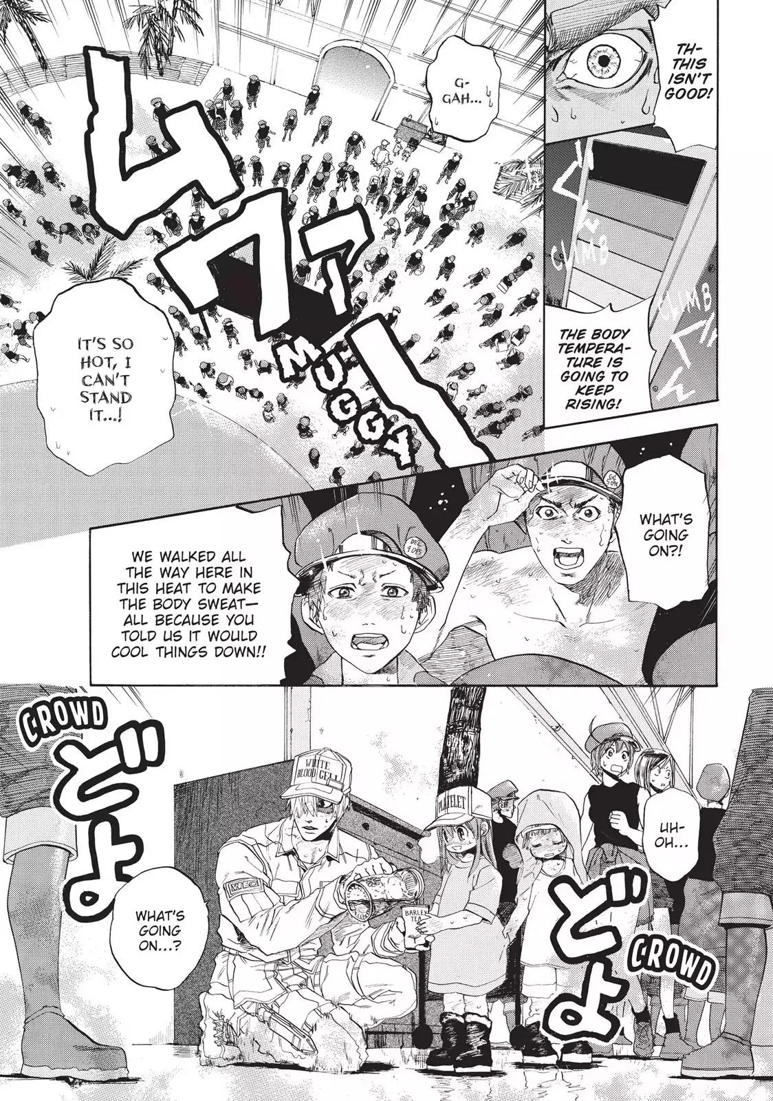 Hataraku Saibou Chapter 6 page 7 - Chapter 6: Heat Stress