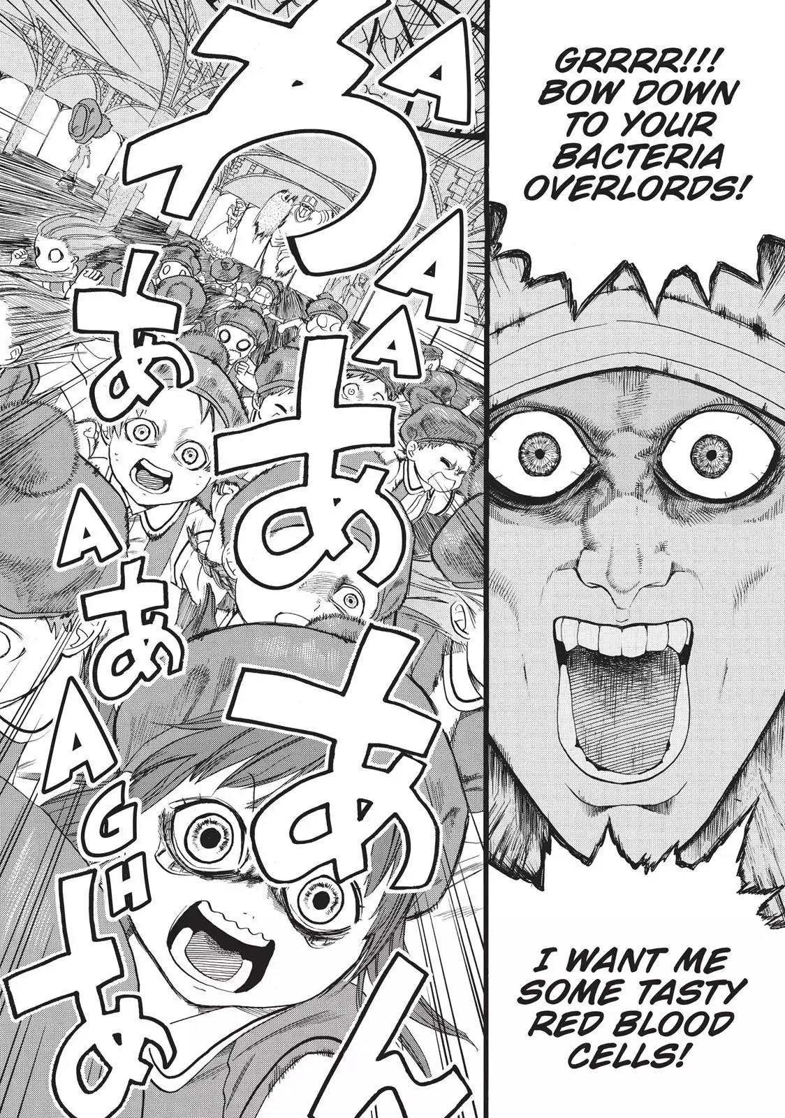 Hataraku Saibou Chapter 7 page 10 - Chapter 7: Erythroblasts and Myelocytes