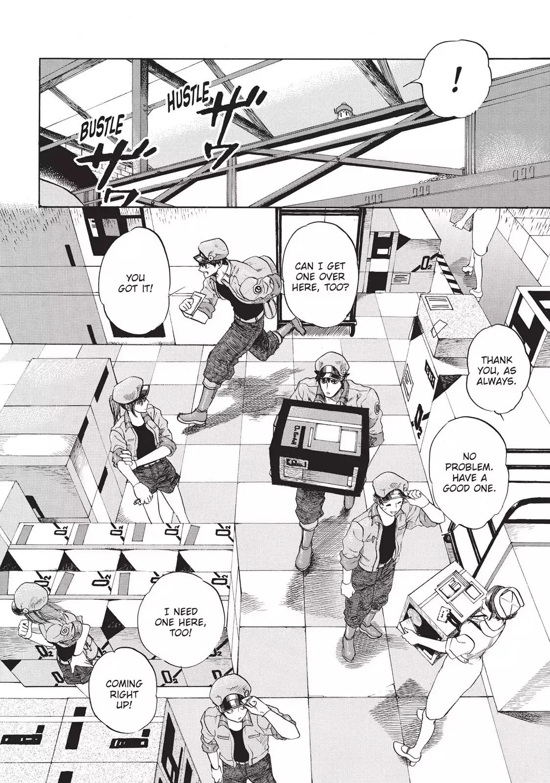 Hataraku Saibou Chapter 7 page 12 - Chapter 7: Erythroblasts and Myelocytes