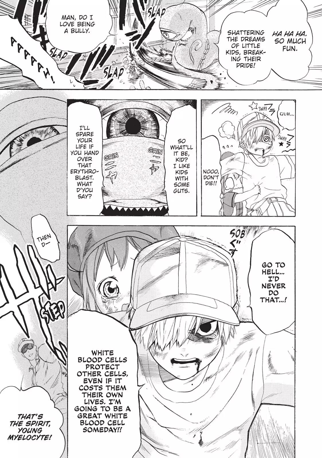 Hataraku Saibou Chapter 7 page 23 - Chapter 7: Erythroblasts and Myelocytes