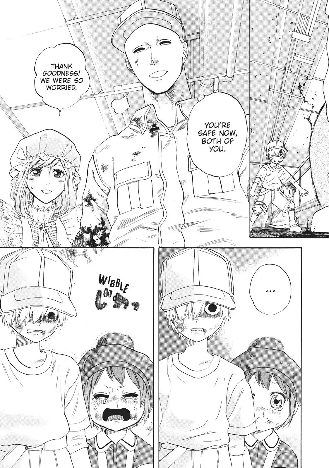 Hataraku Saibou Chapter 7 page 25 - Chapter 7: Erythroblasts and Myelocytes