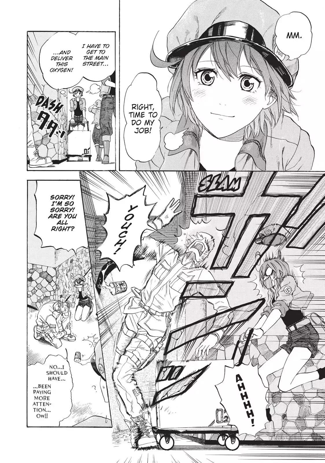 Hataraku Saibou Chapter 7 page 28 - Chapter 7: Erythroblasts and Myelocytes