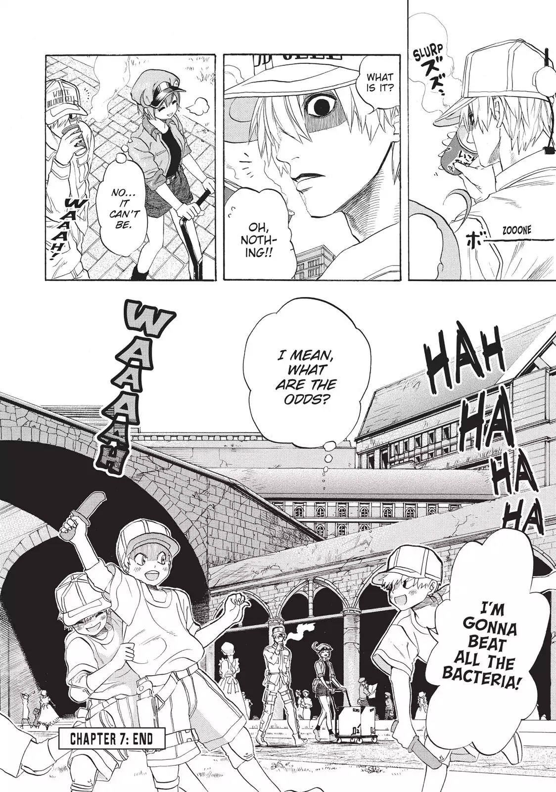 Hataraku Saibou Chapter 7 page 30 - Chapter 7: Erythroblasts and Myelocytes