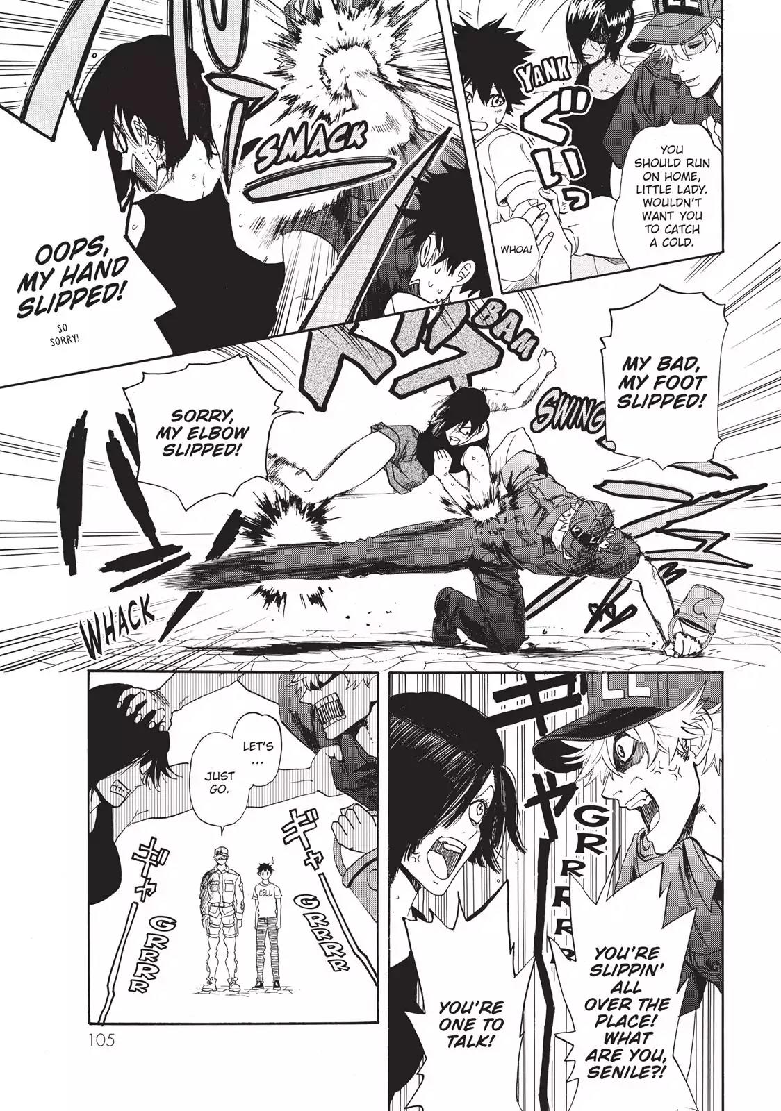 Hataraku Saibou Chapter 8 page 11 - Chapter 8: Cancer Cells (Part I)