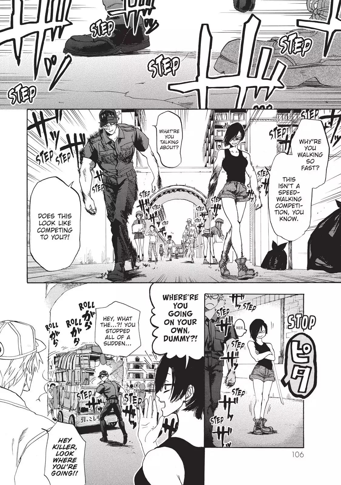 Hataraku Saibou Chapter 8 page 12 - Chapter 8: Cancer Cells (Part I)