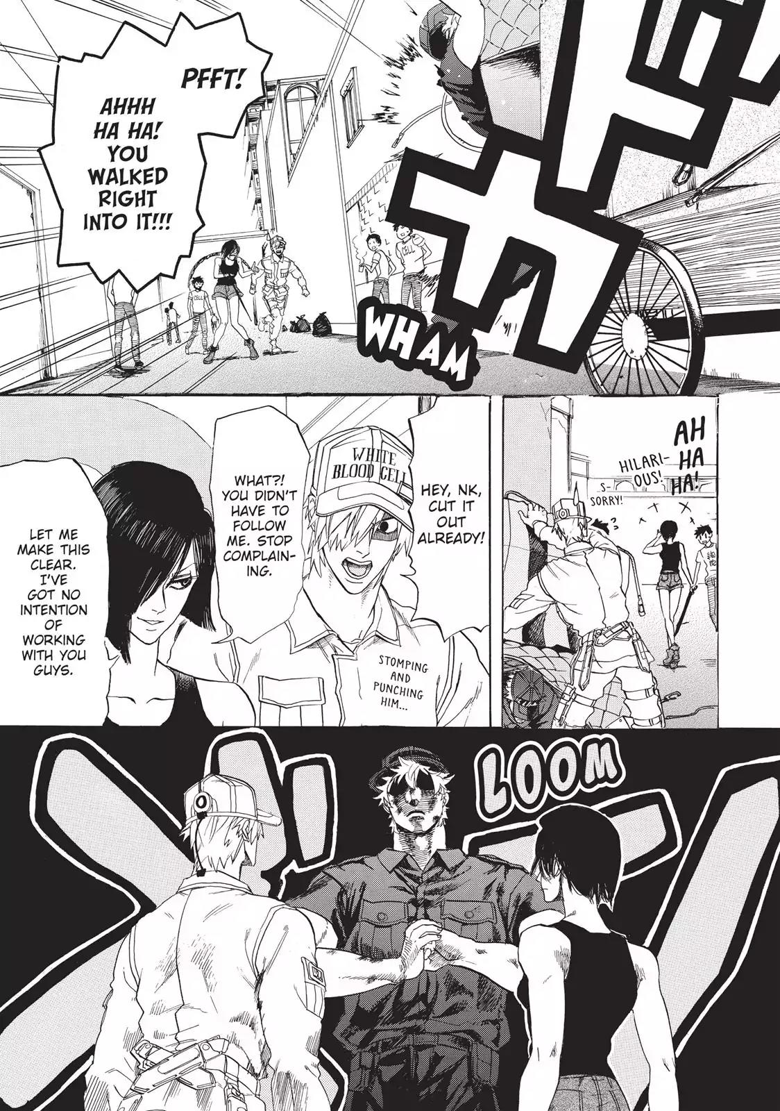 Hataraku Saibou Chapter 8 page 13 - Chapter 8: Cancer Cells (Part I)