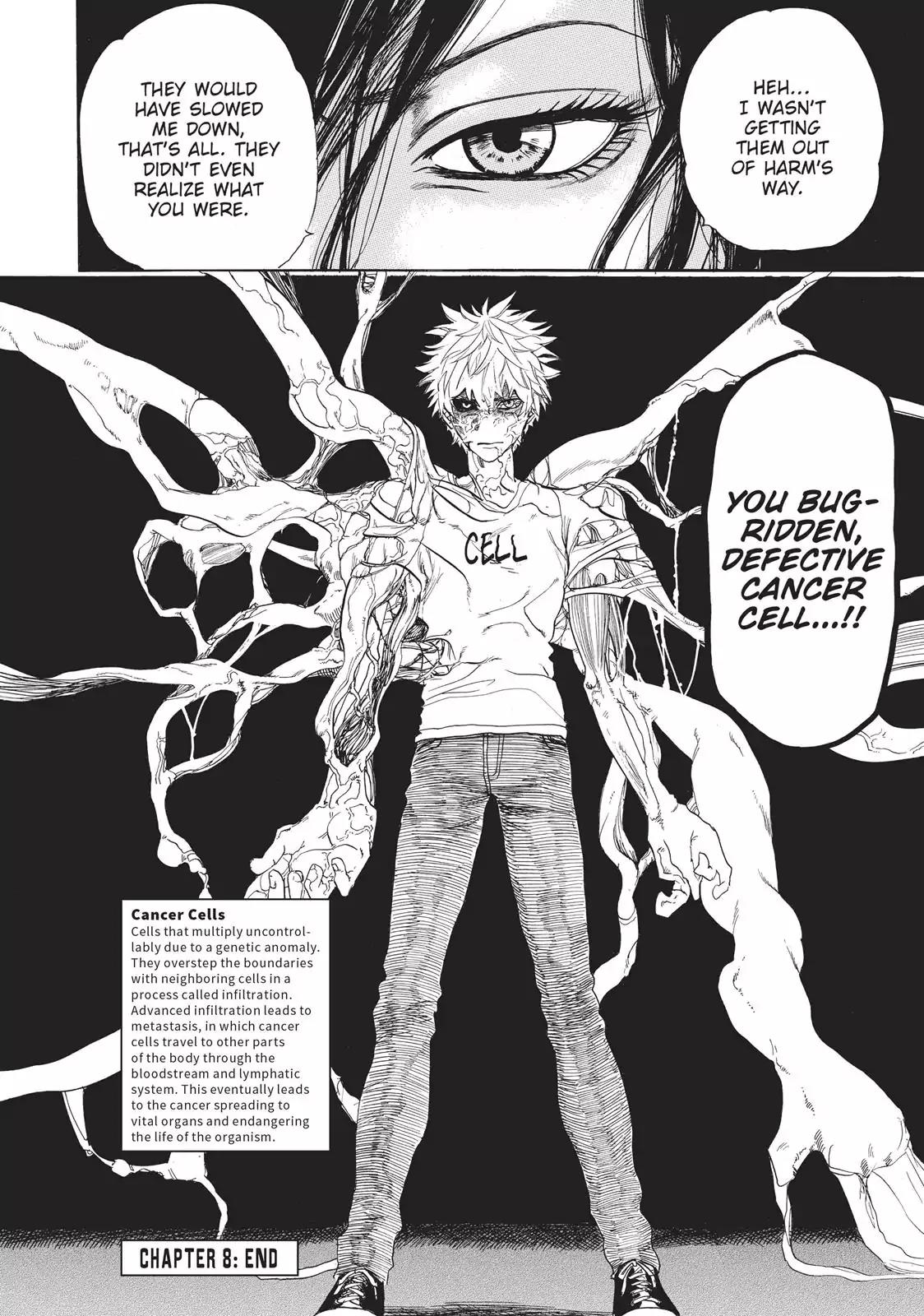 Hataraku Saibou Chapter 8 page 24 - Chapter 8: Cancer Cells (Part I)