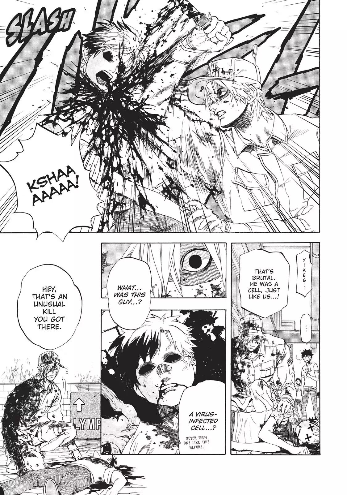 Hataraku Saibou Chapter 8 page 3 - Chapter 8: Cancer Cells (Part I)