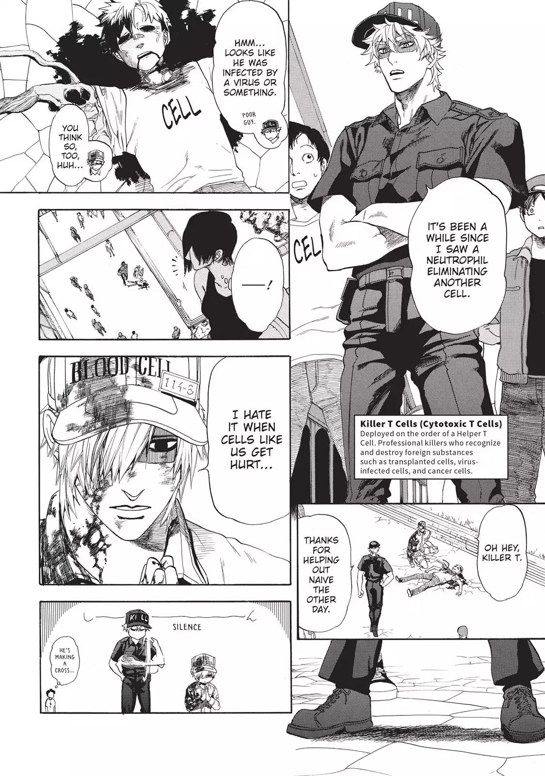 Hataraku Saibou Chapter 8 page 4 - Chapter 8: Cancer Cells (Part I)
