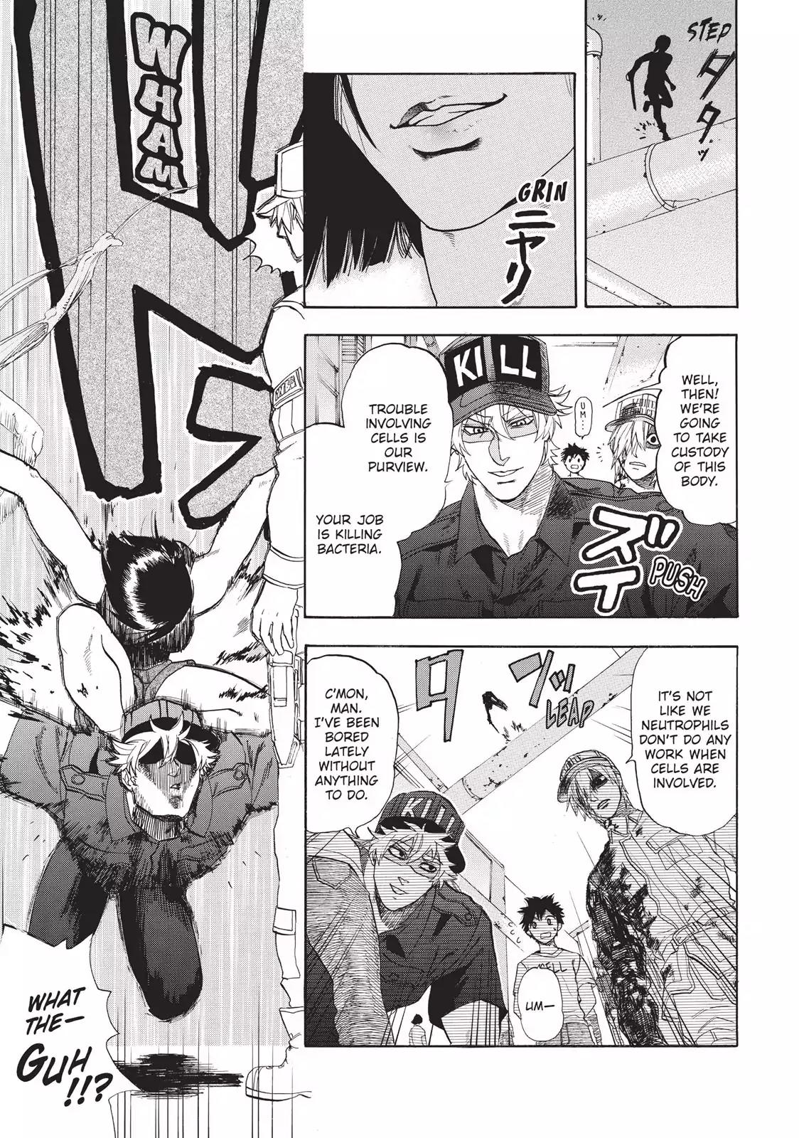 Hataraku Saibou Chapter 8 page 5 - Chapter 8: Cancer Cells (Part I)