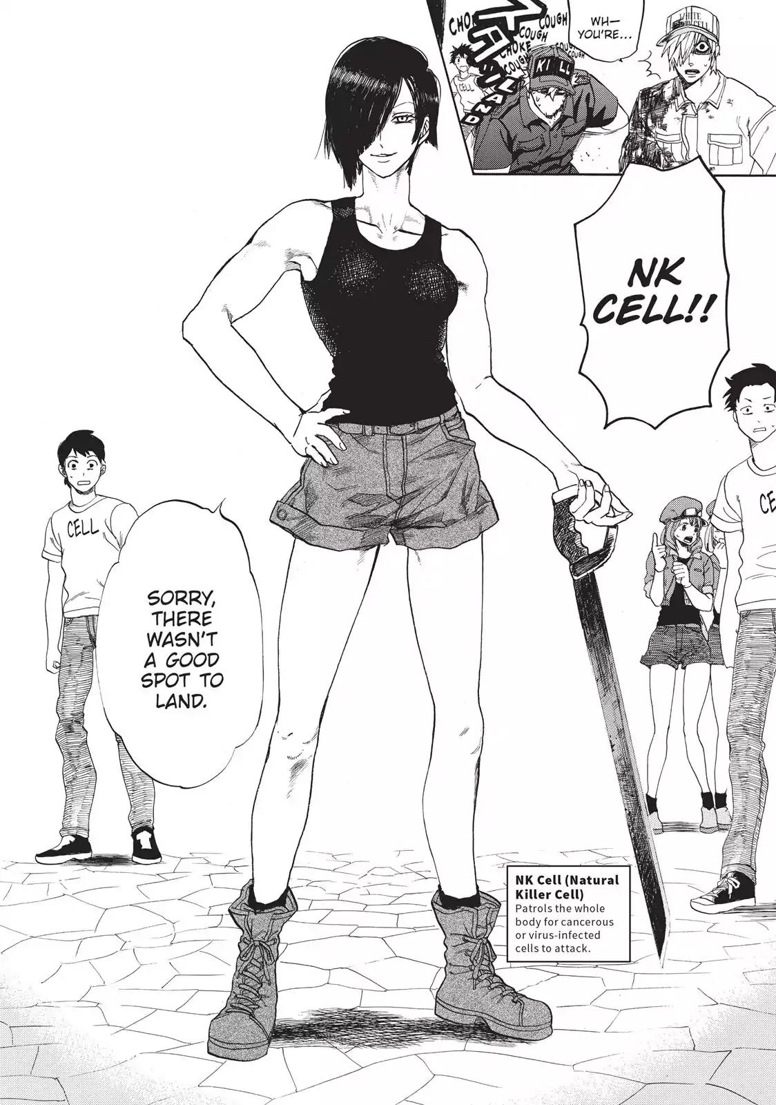 Hataraku Saibou Chapter 8 page 6 - Chapter 8: Cancer Cells (Part I)
